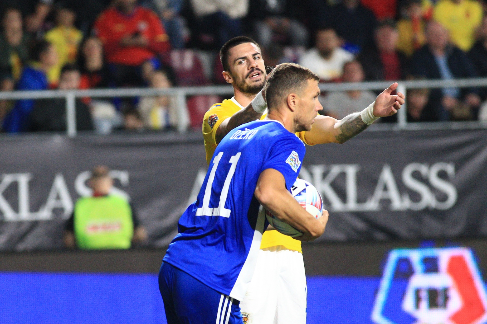 UEFA NATIONS LEAGUE ROMANIA BOSNIA AND HERZEGOWINA