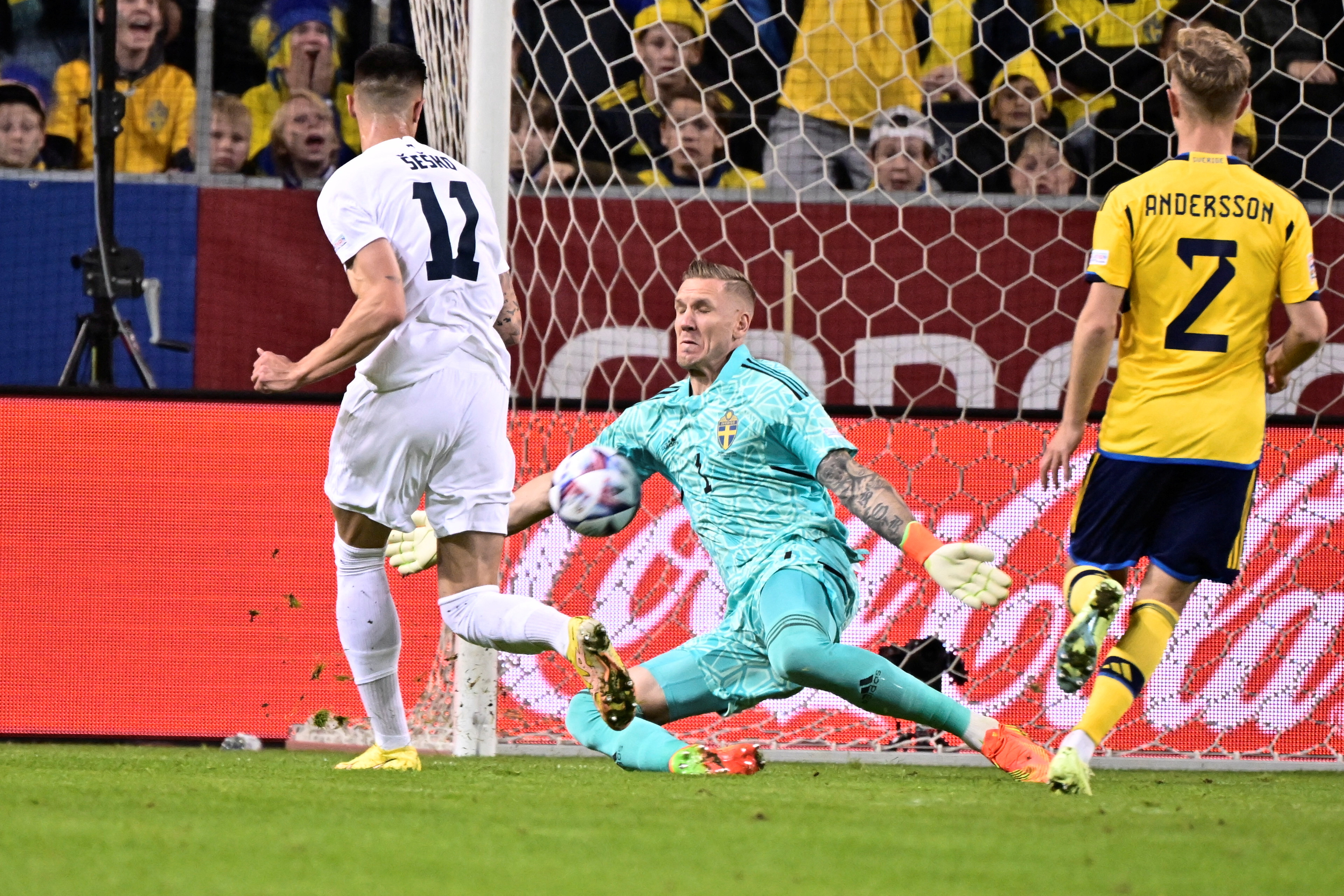 UEFA Nations League - Group H - Sweden v Slovenia