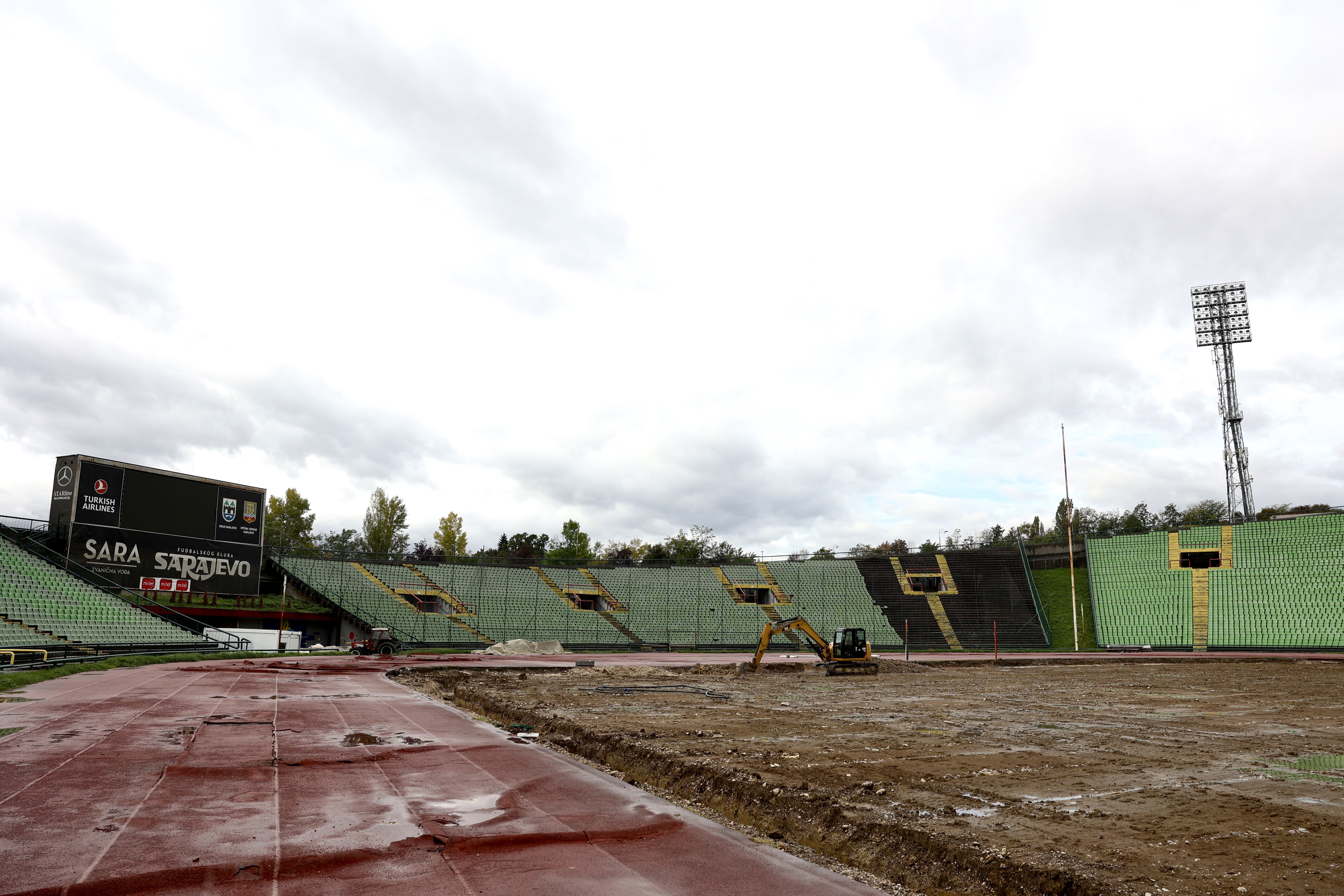 Stadion Koševo Radovi