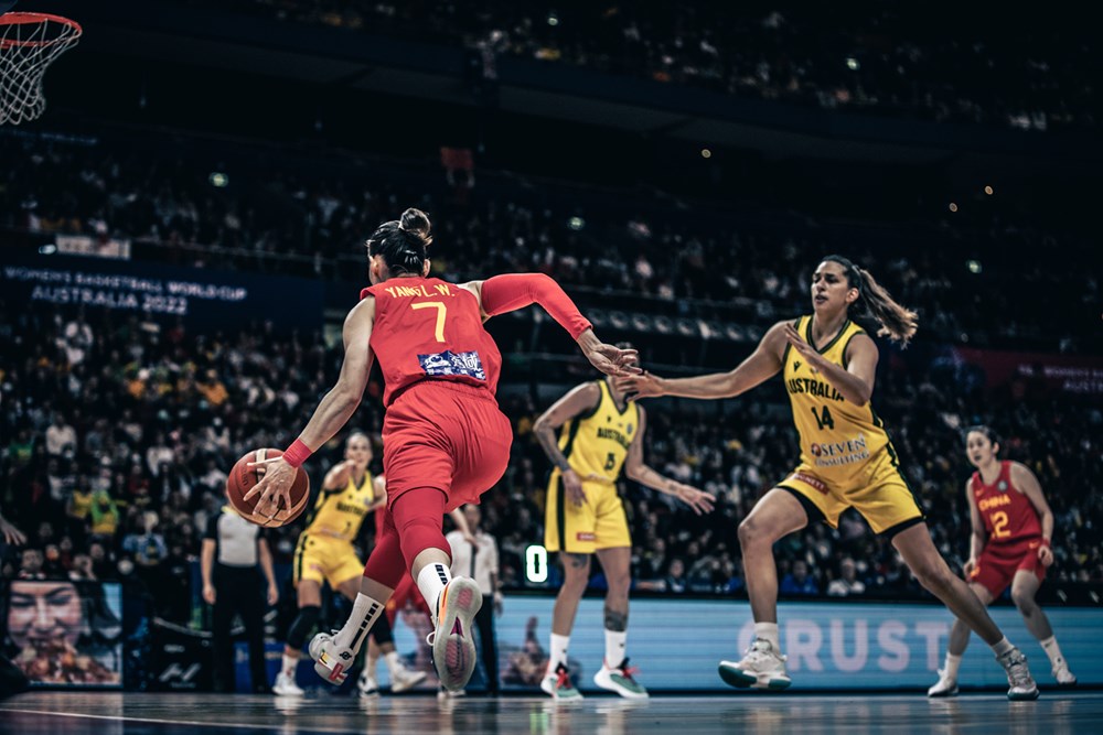 China Australia Mundobasket WOman