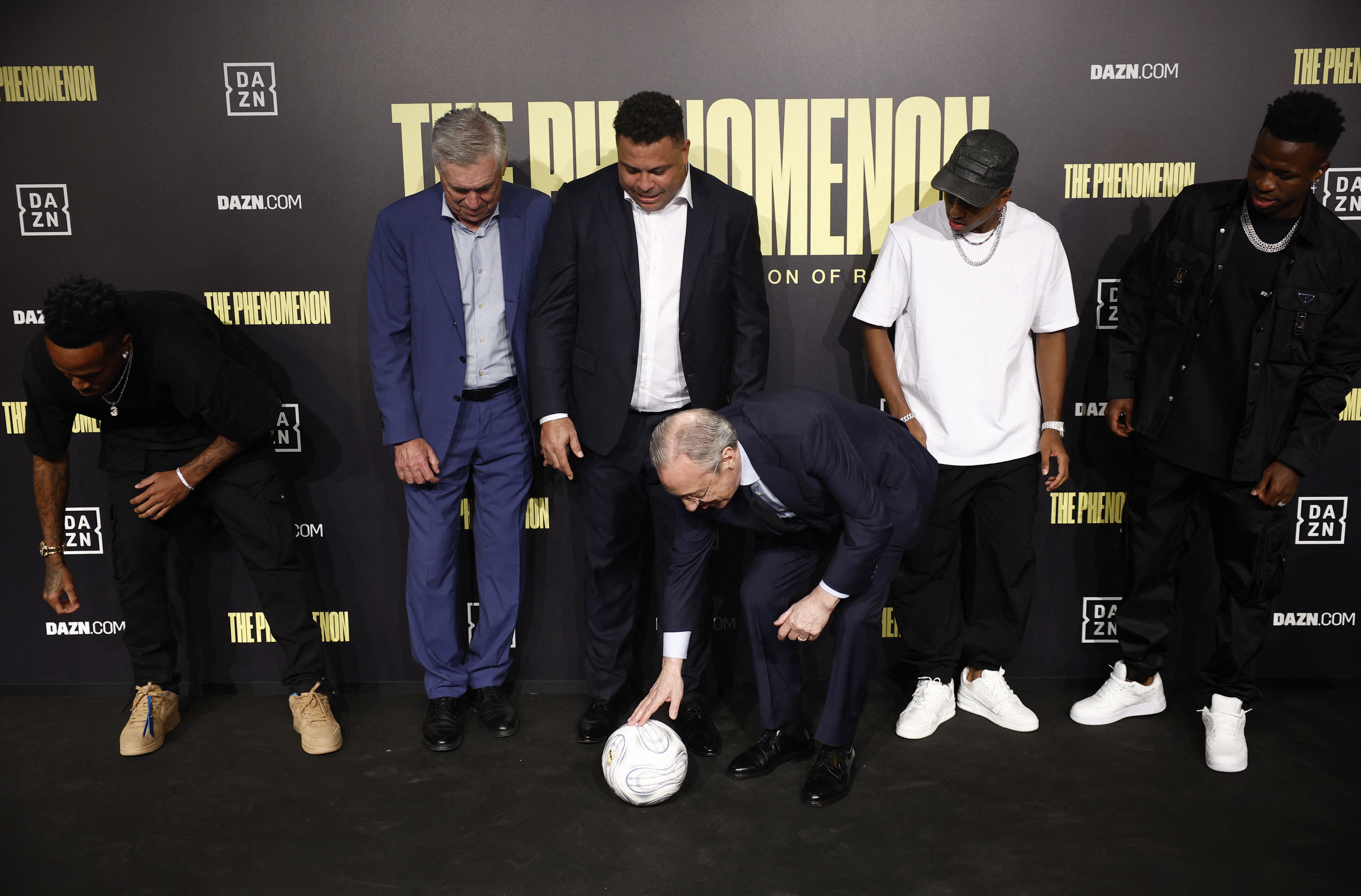 Photocall with Ronaldo Nazario