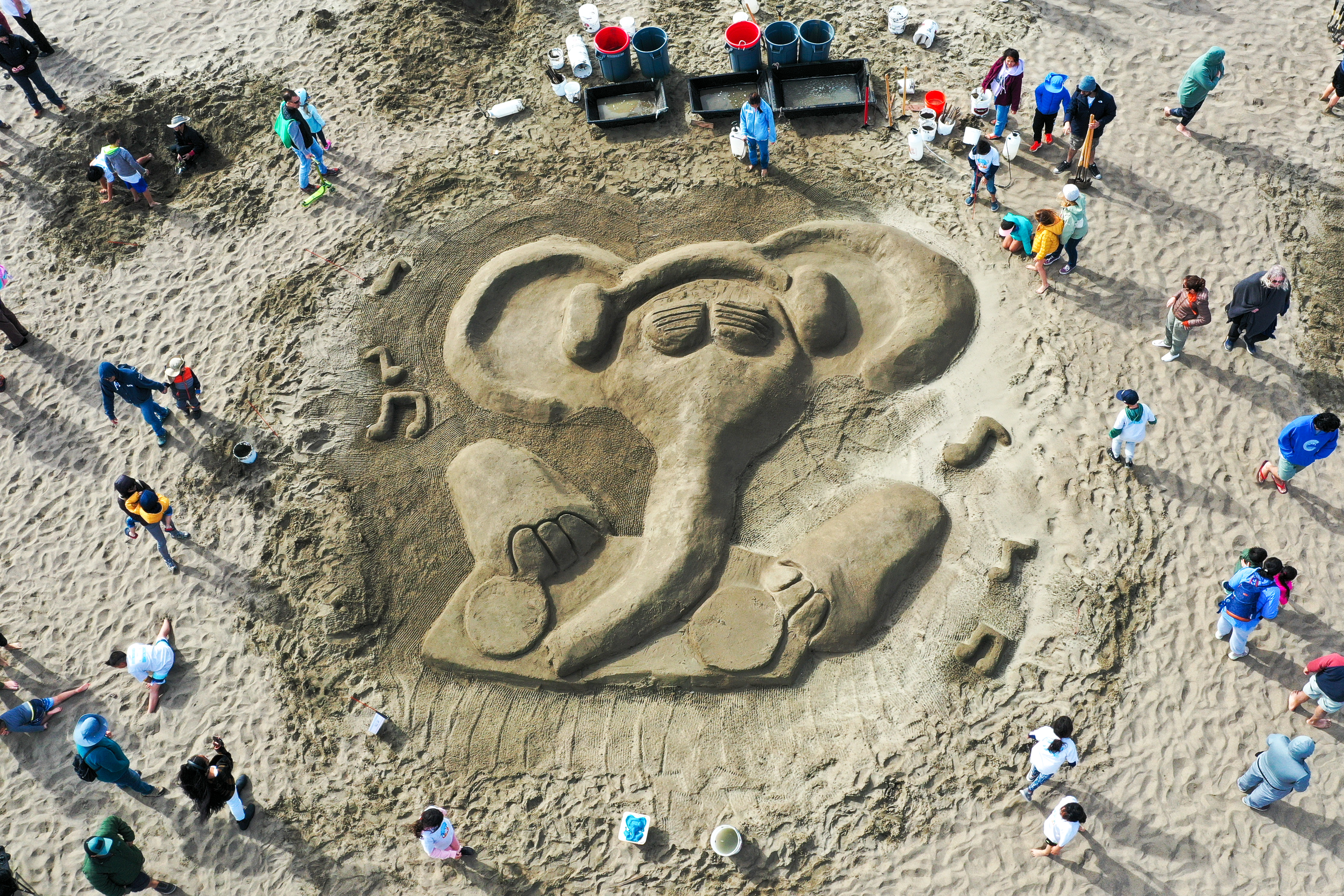 SAD: U San Franciscu održano takmičenje u pravljenju figura od pijeska