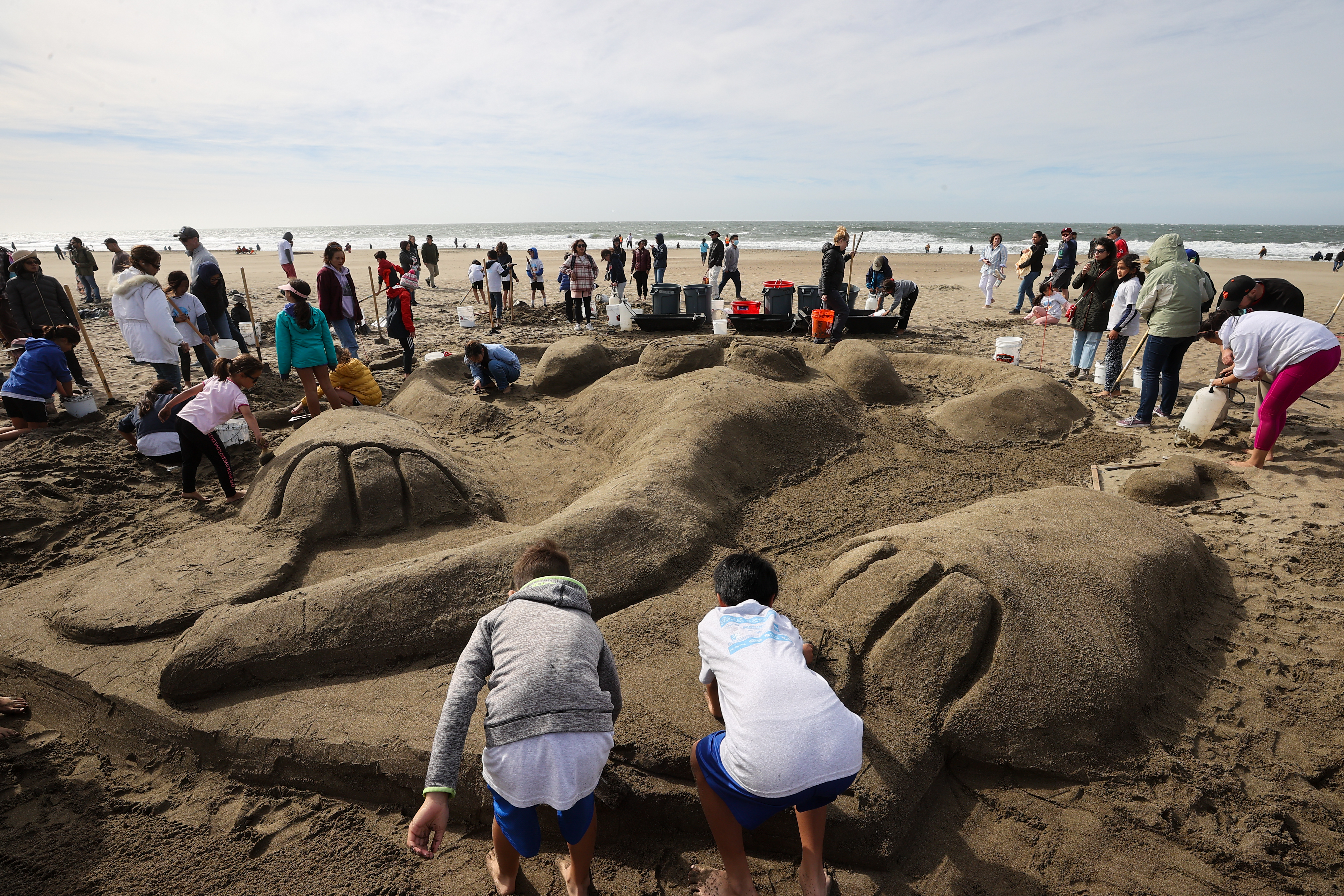 SAD: U San Franciscu održano takmičenje u pravljenju figura od pijeska
