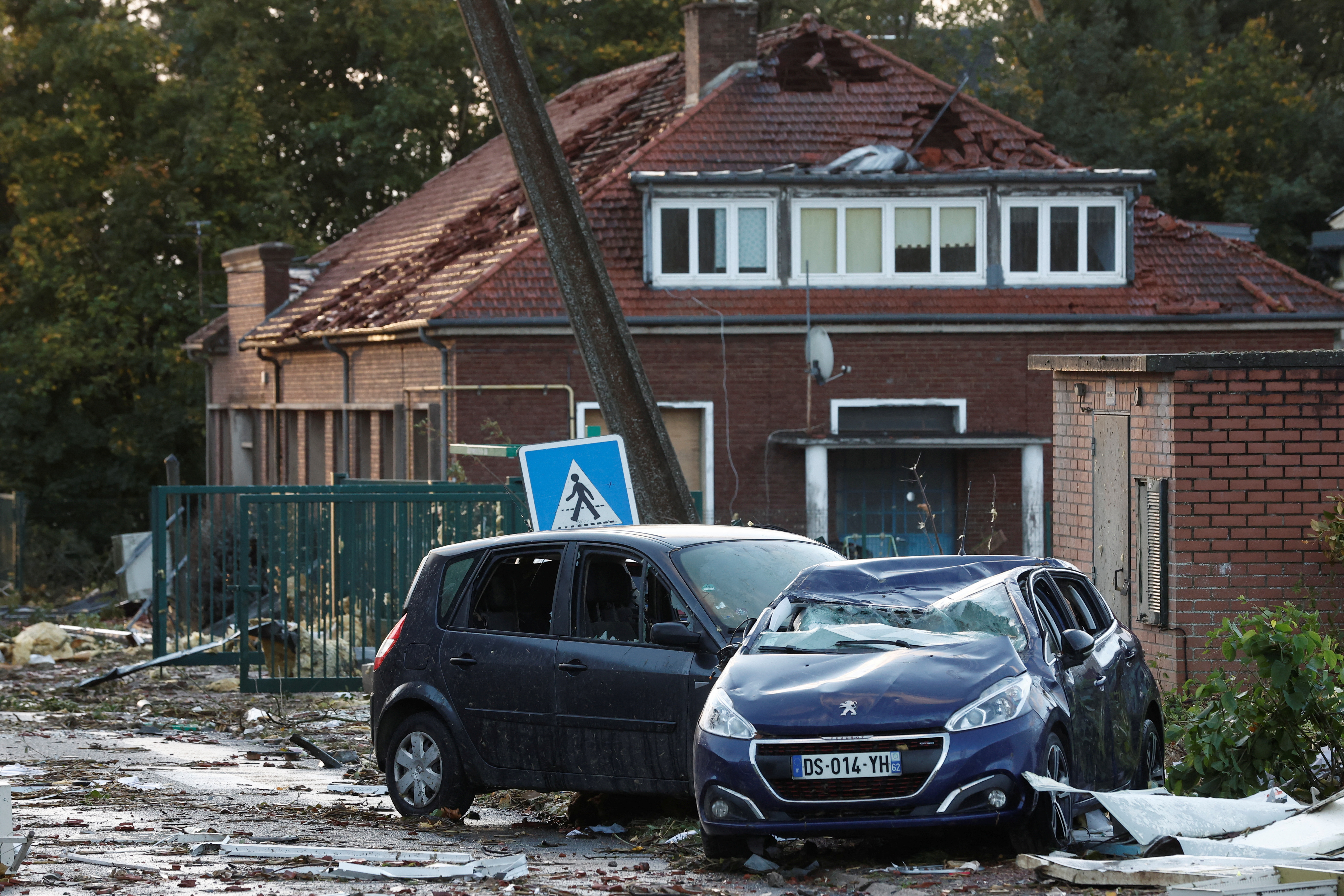 Tornado hits northern France