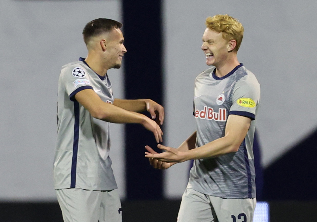 Champions League - Group E - Dinamo Zagreb v FC Salzburg