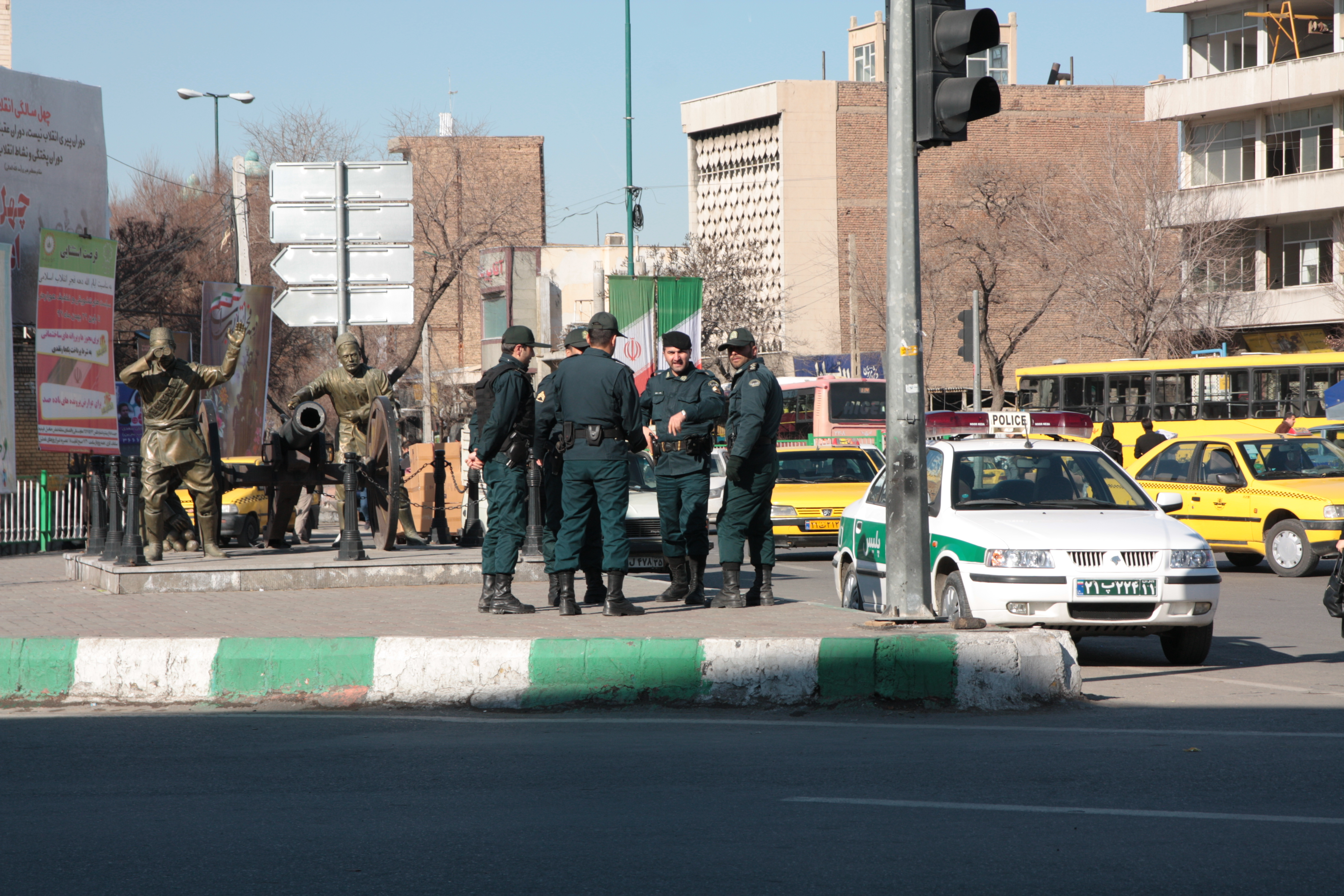 Tabriz,,East,Azerbaijan,,Iran,,2019:,Iranian,Police,In,The,Streets