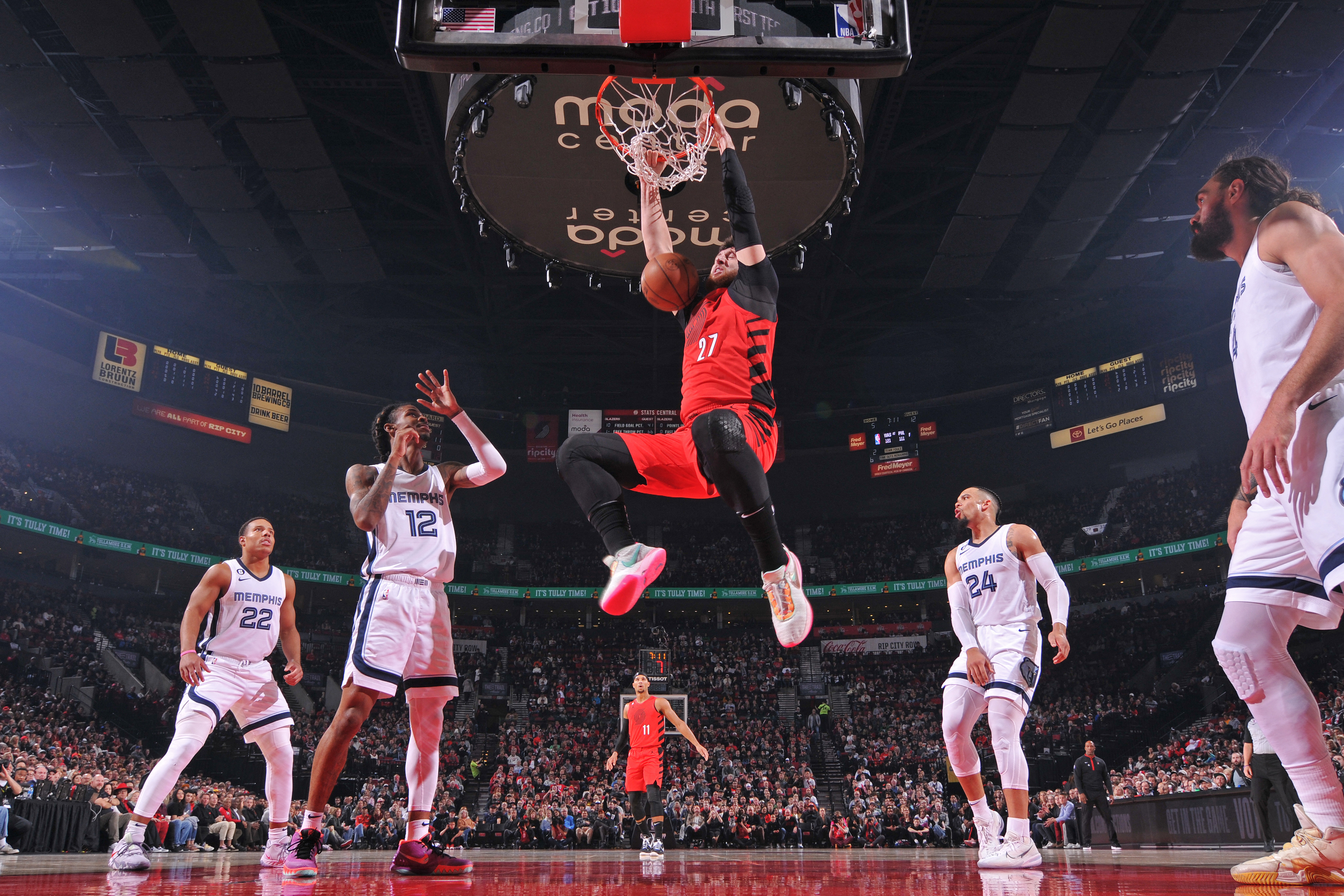Memphis Grizzlies v Portland Trail Blazers
