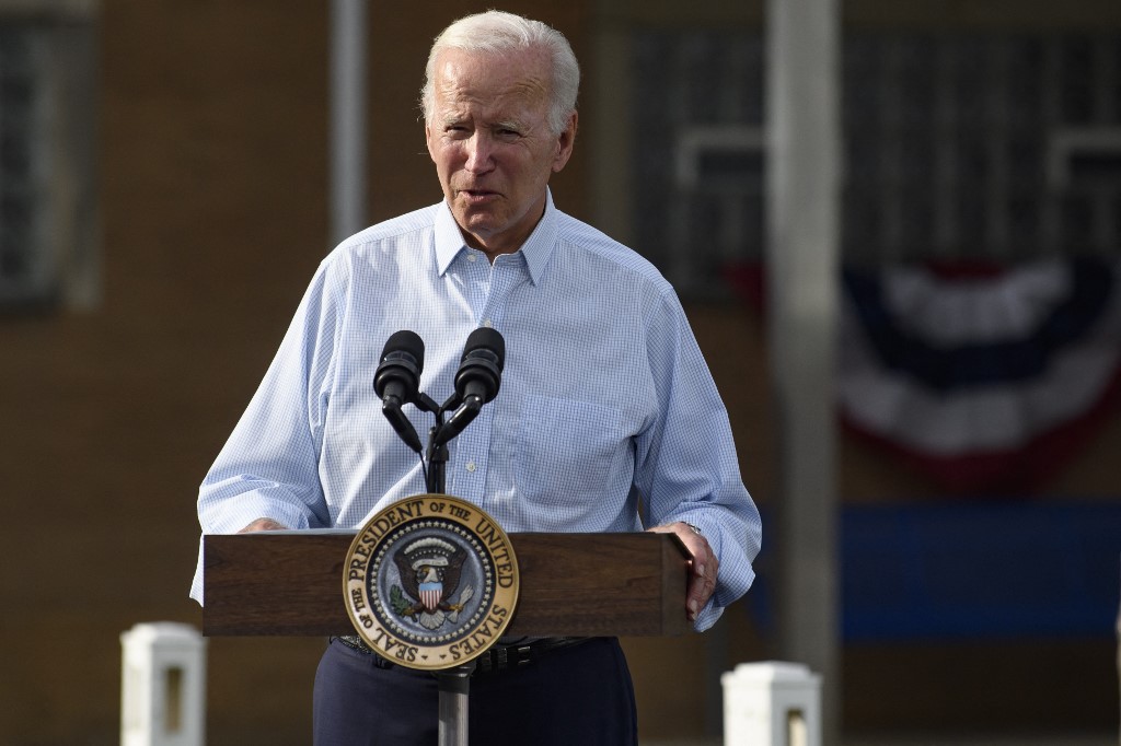 President Joe Biden Gives Labor Day Speech At A United Steelworkers of America Local Union In Pittsburgh