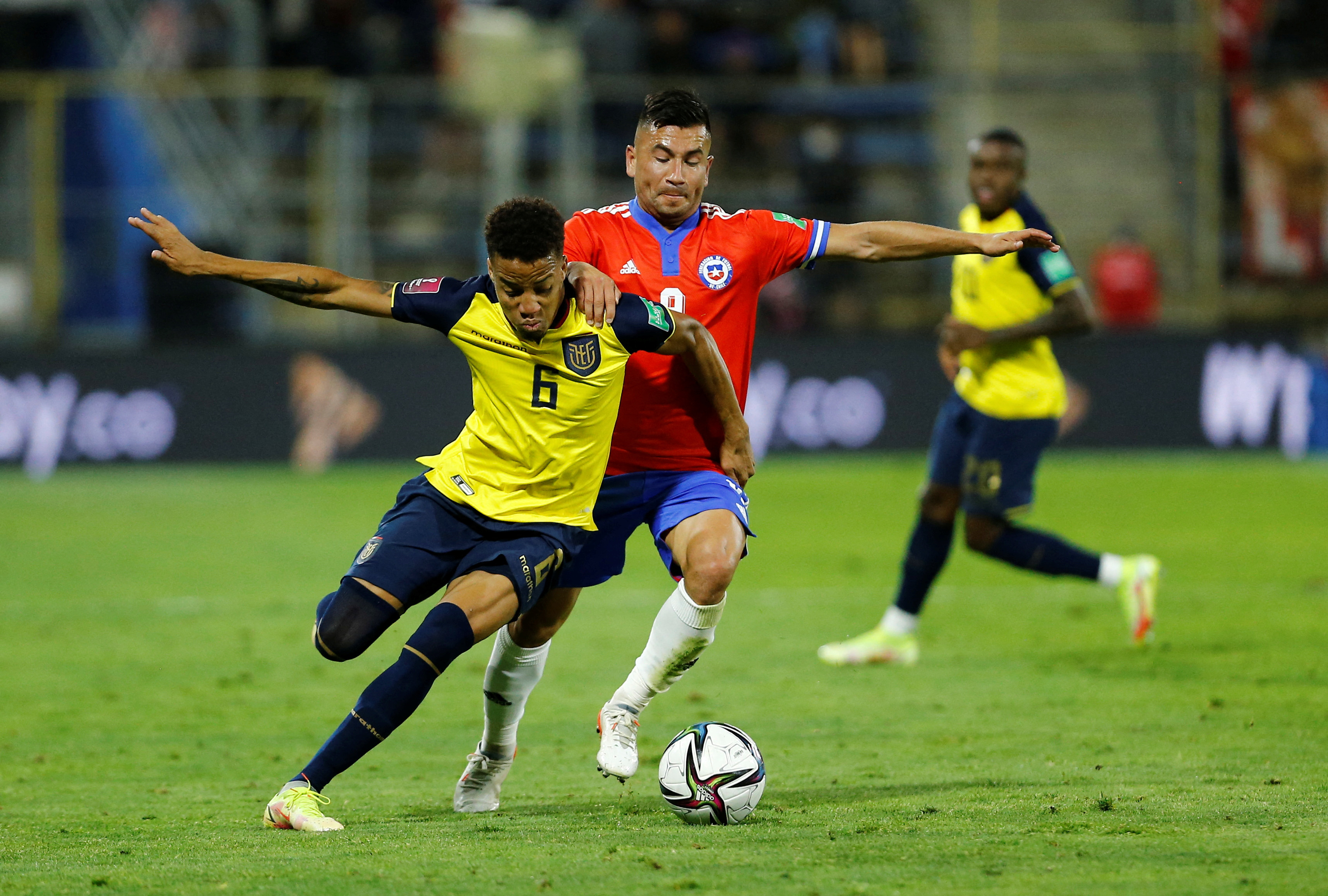 FILE PHOTO: World Cup - South American Qualifiers - Chile v Ecuador