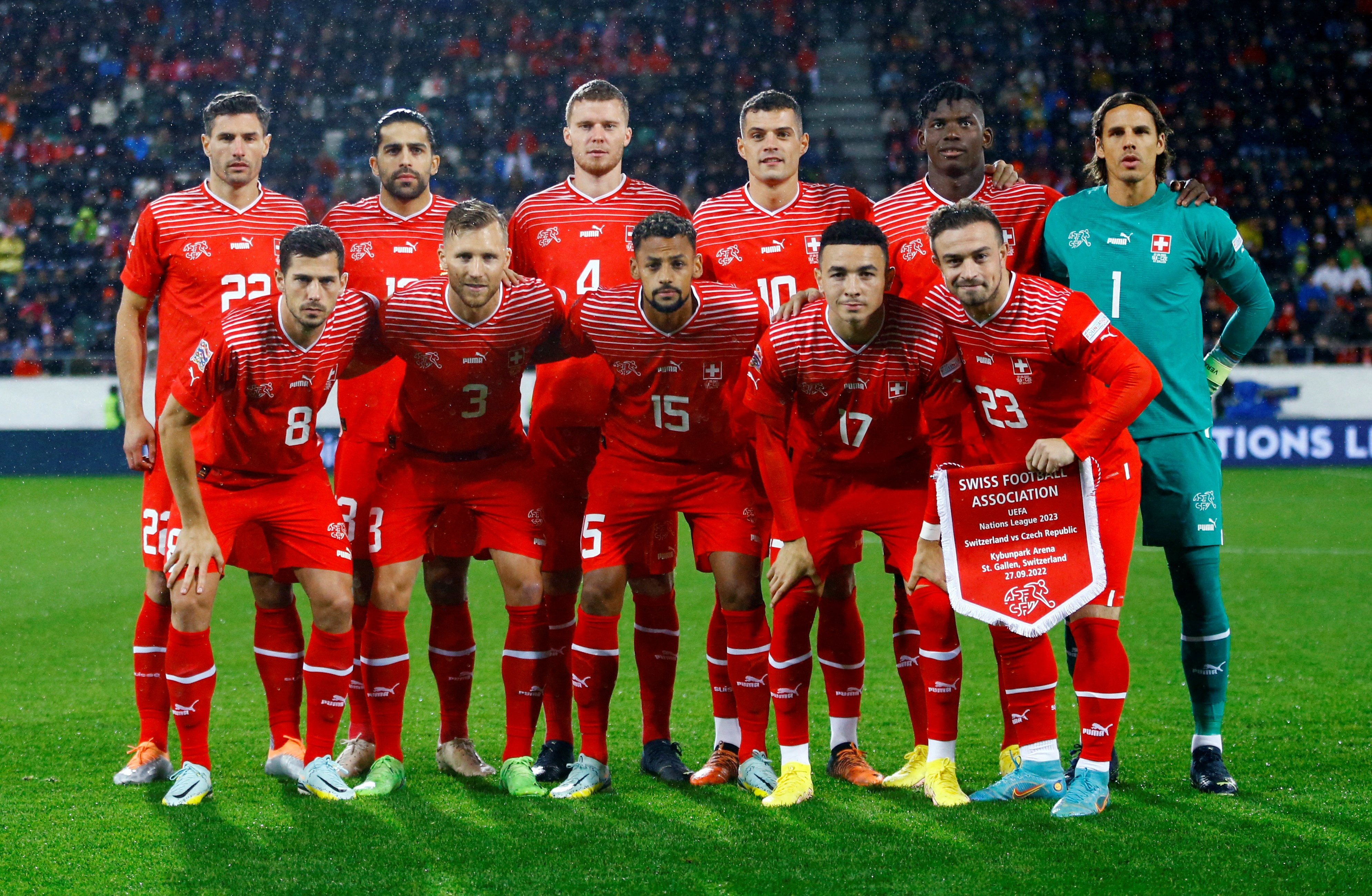 FILE PHOTO: UEFA Nations League - Group B - Switzerland v Czech Republic