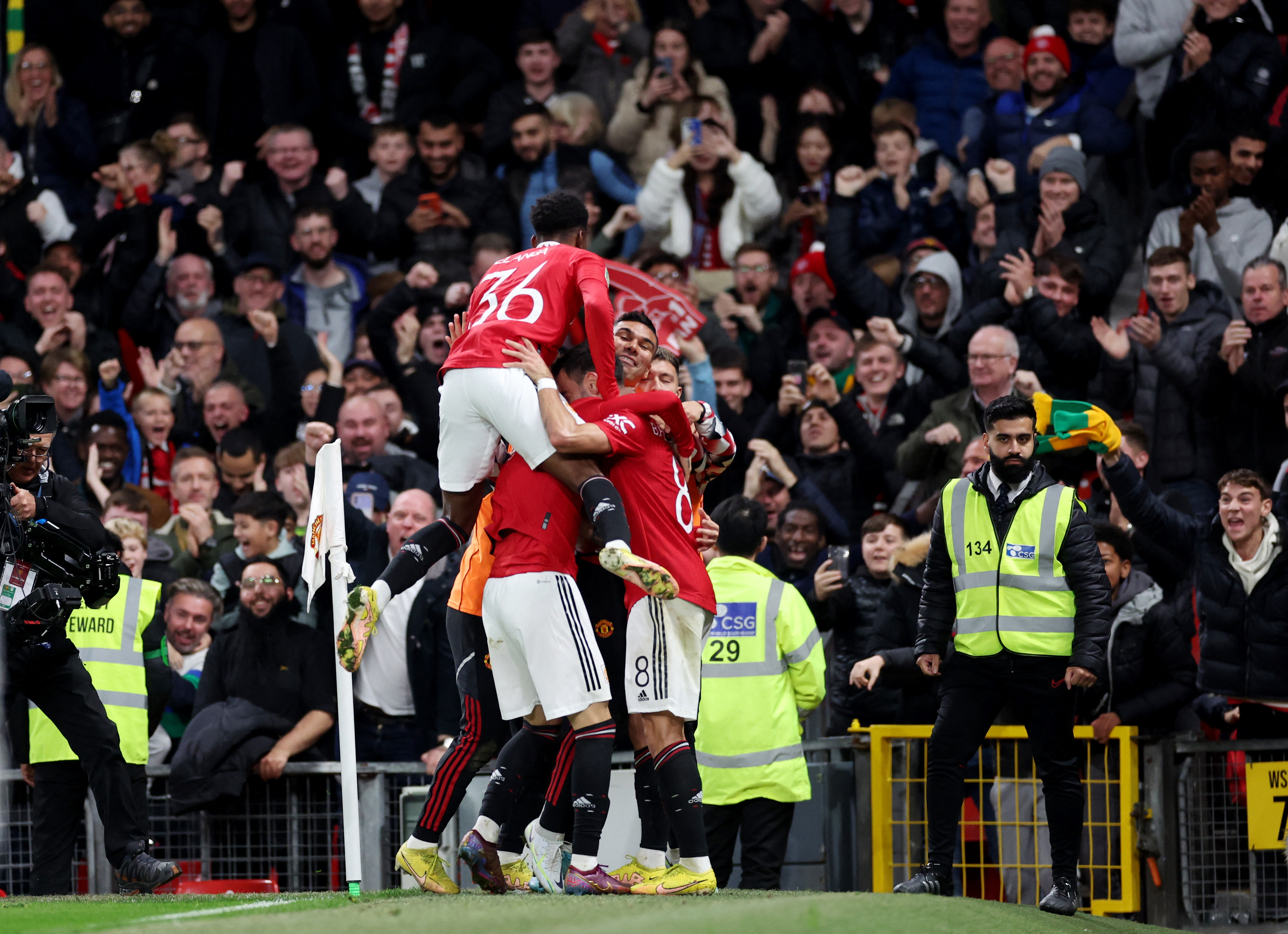 Carabao Cup Third Round - Manchester United v Aston Villa