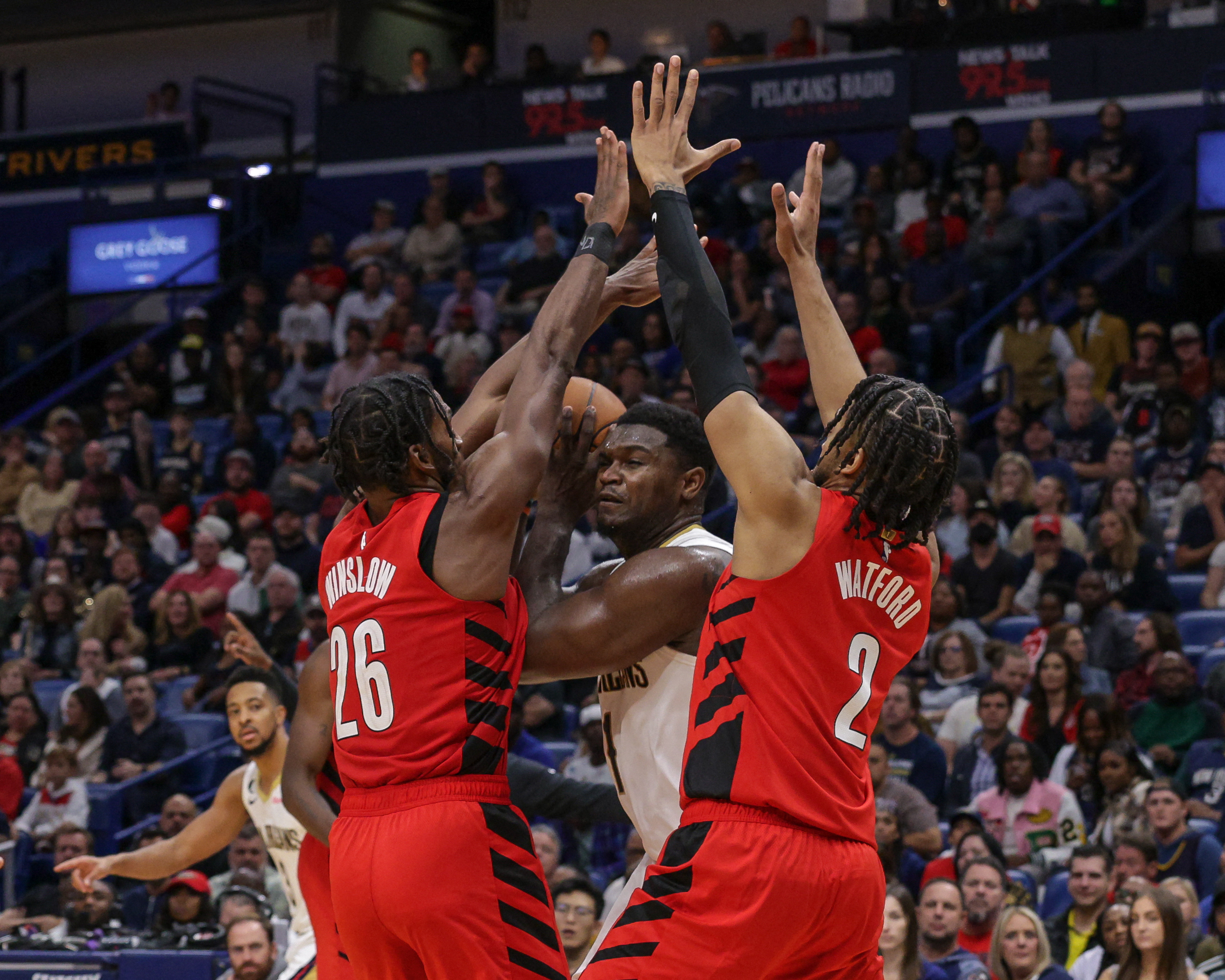 NBA: Portland Trail Blazers at New Orleans Pelicans