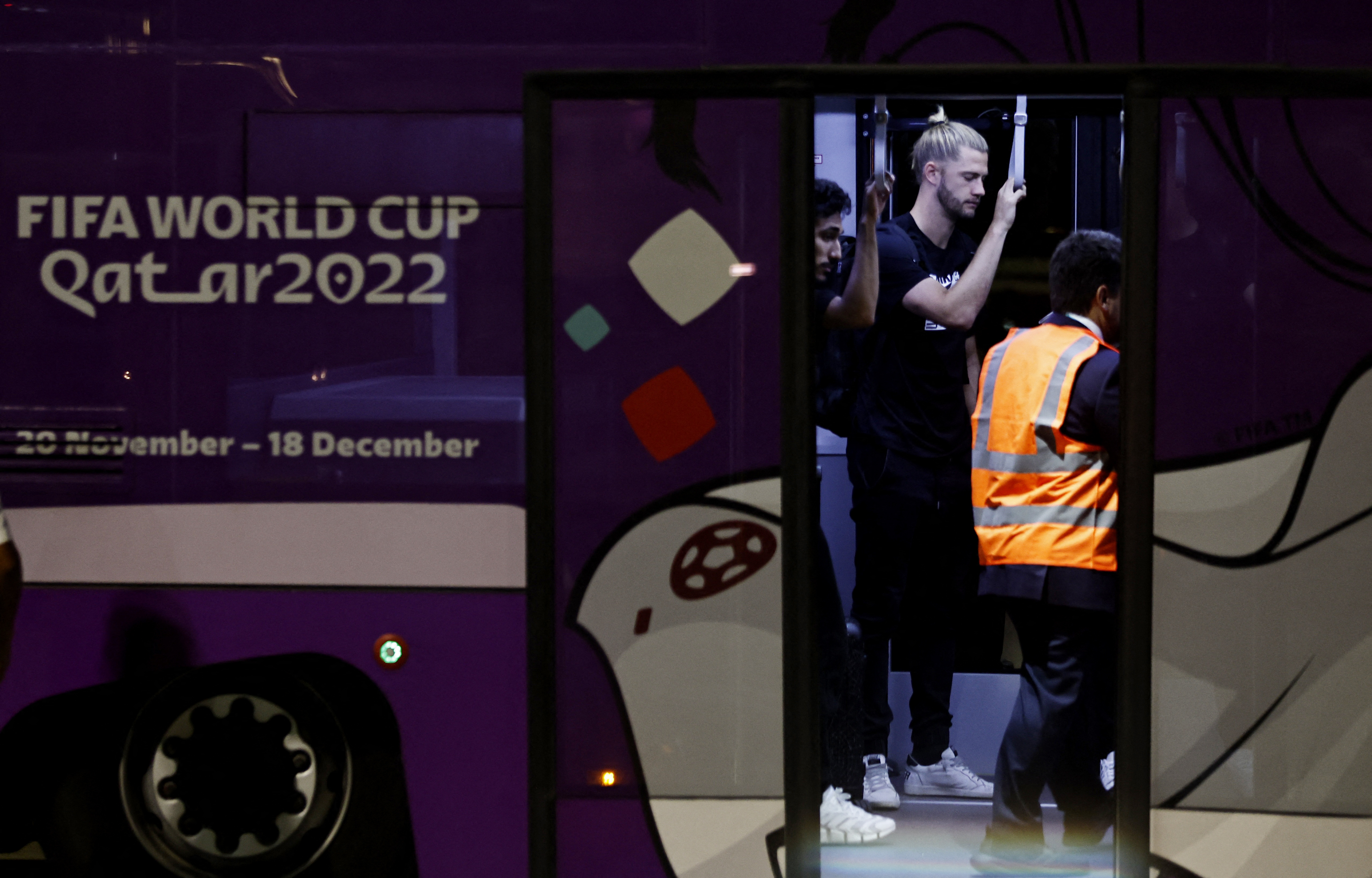 FIFA World Cup Qatar 2022 Arrival - United States team arrives in Doha