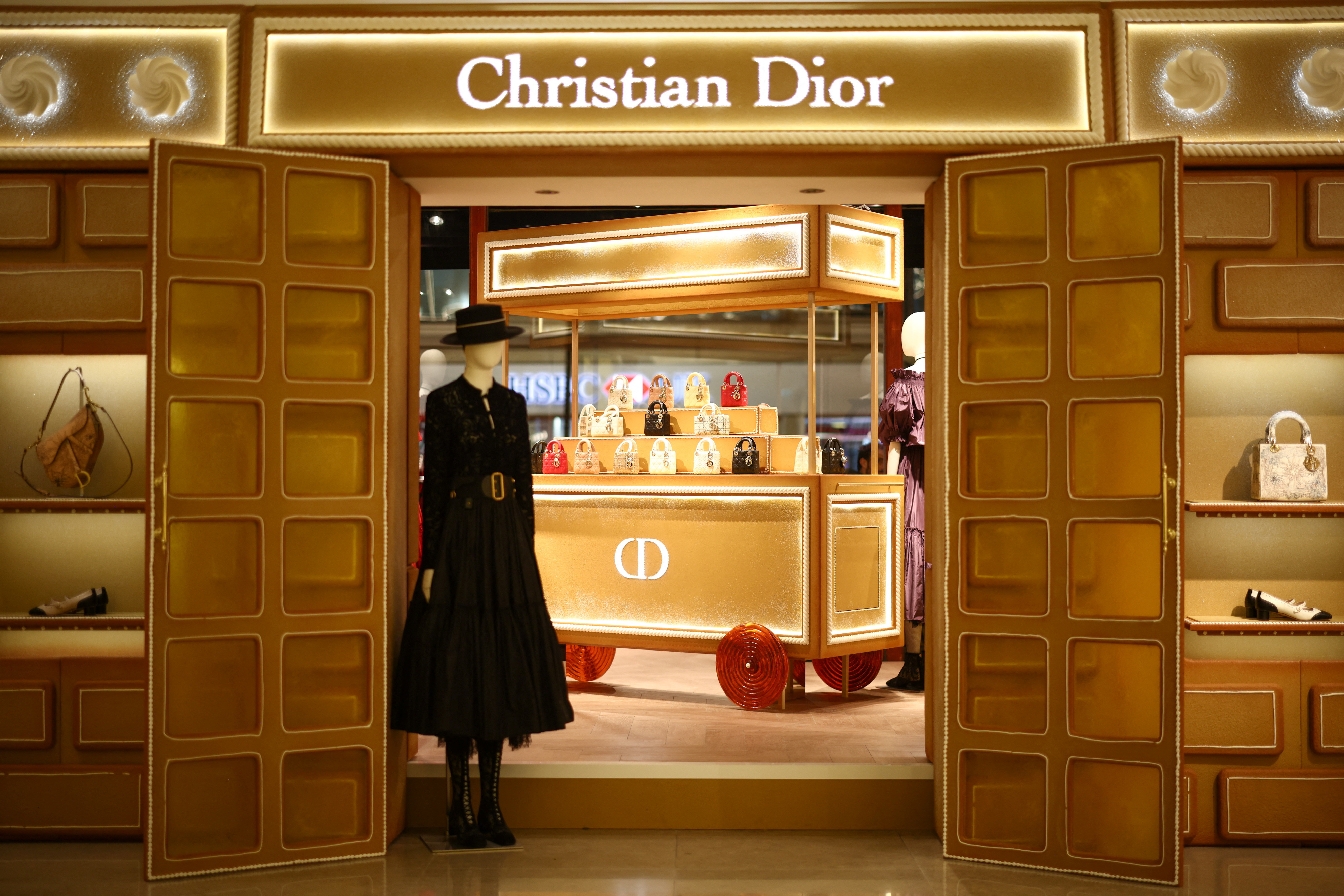 ‘The Fabulous World of Dior’ installation at Harrods in London