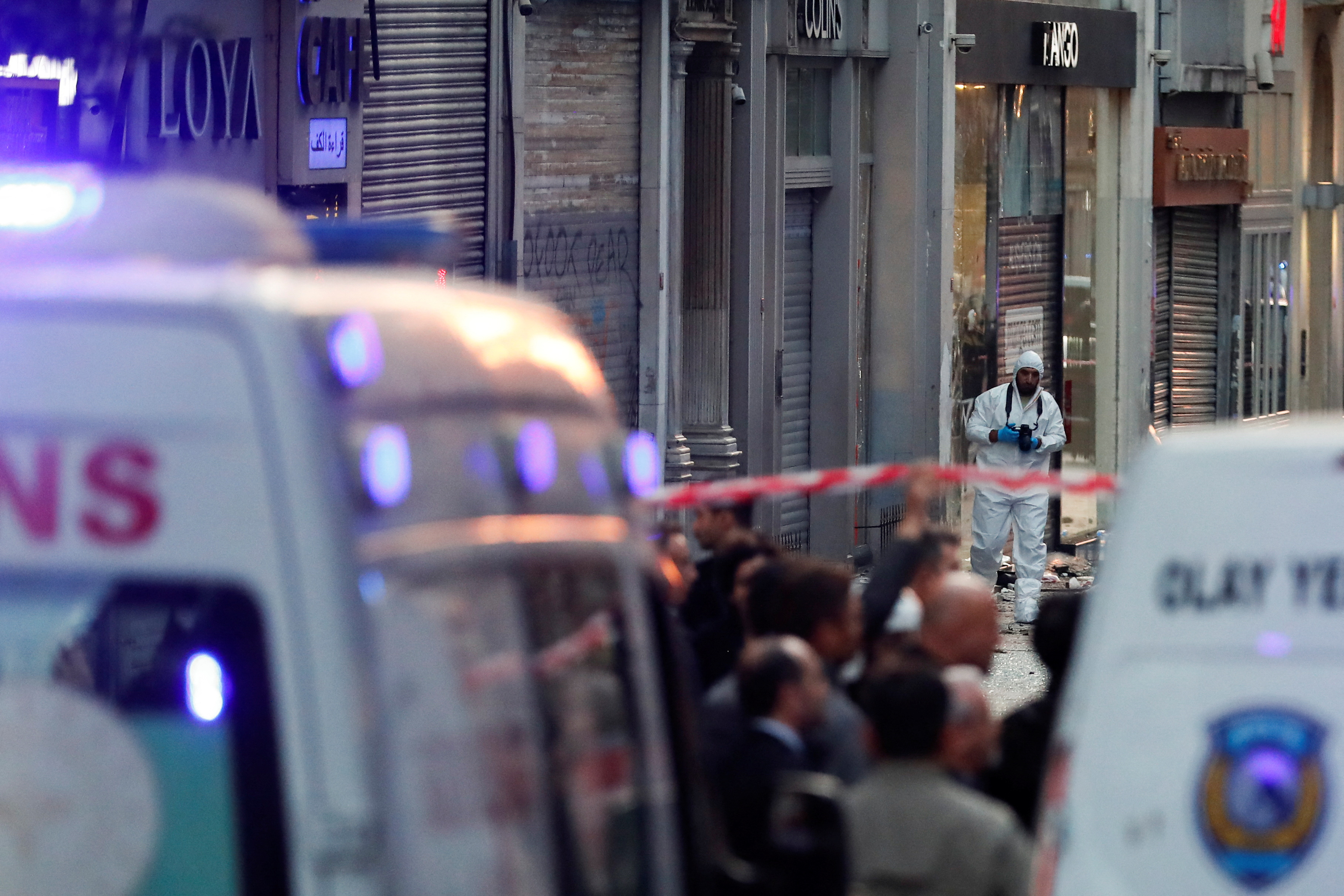 Explosion in central Istanbul's Taksim area