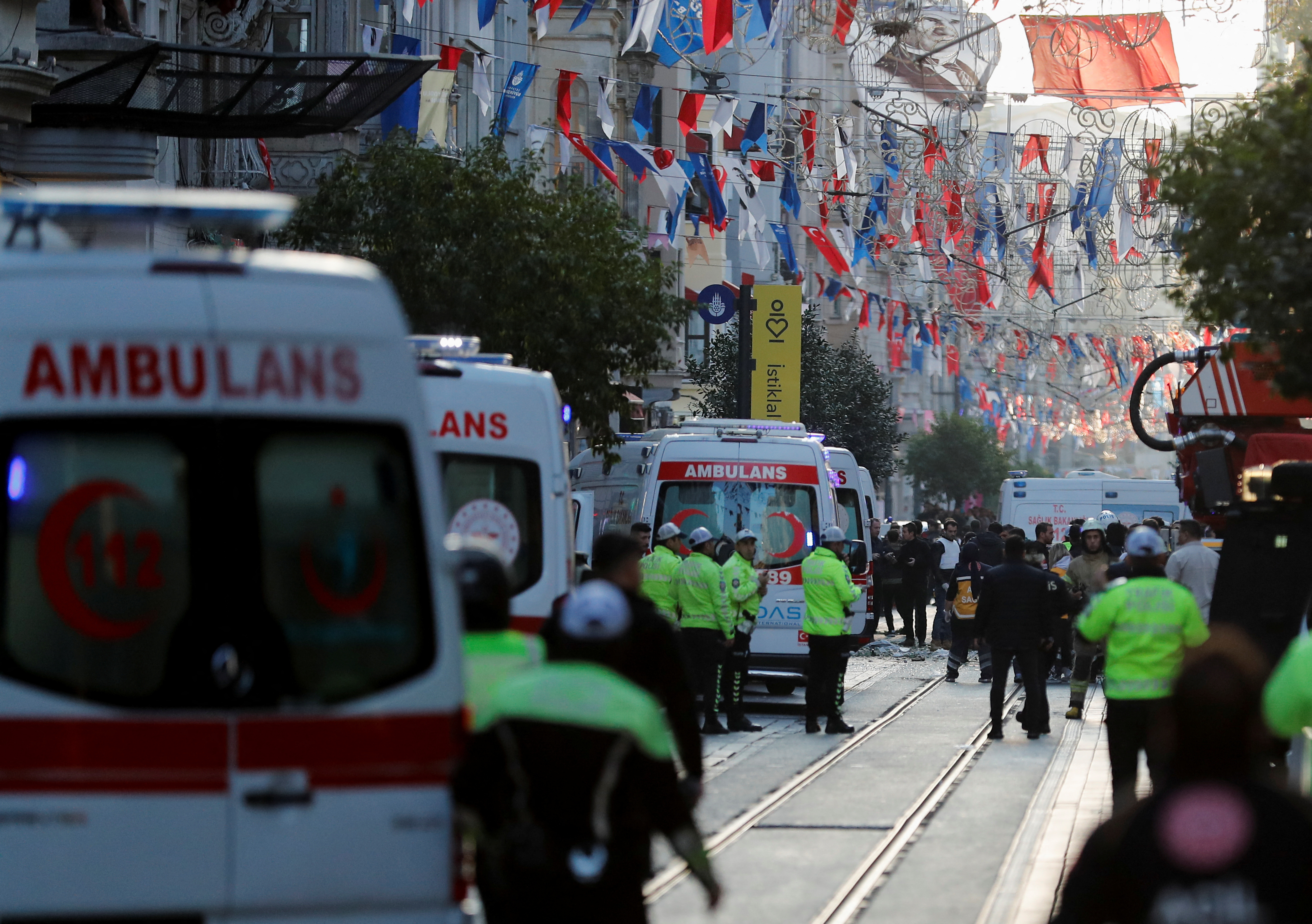 Explosion in central Istanbul's Taksim area