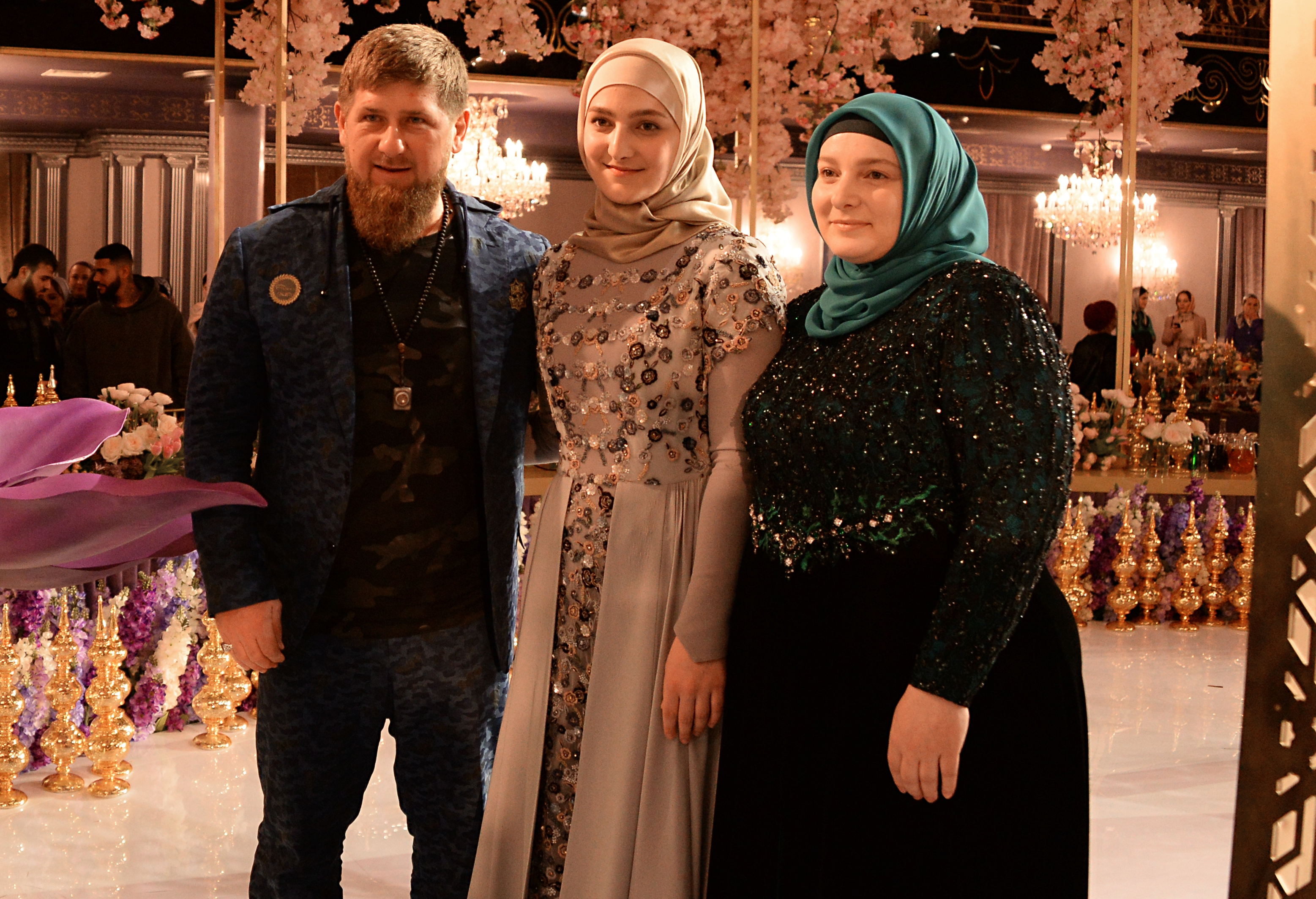 Fashion show by chief designer of Firdaws Fashion House Aishat Kadyrova in Grozny