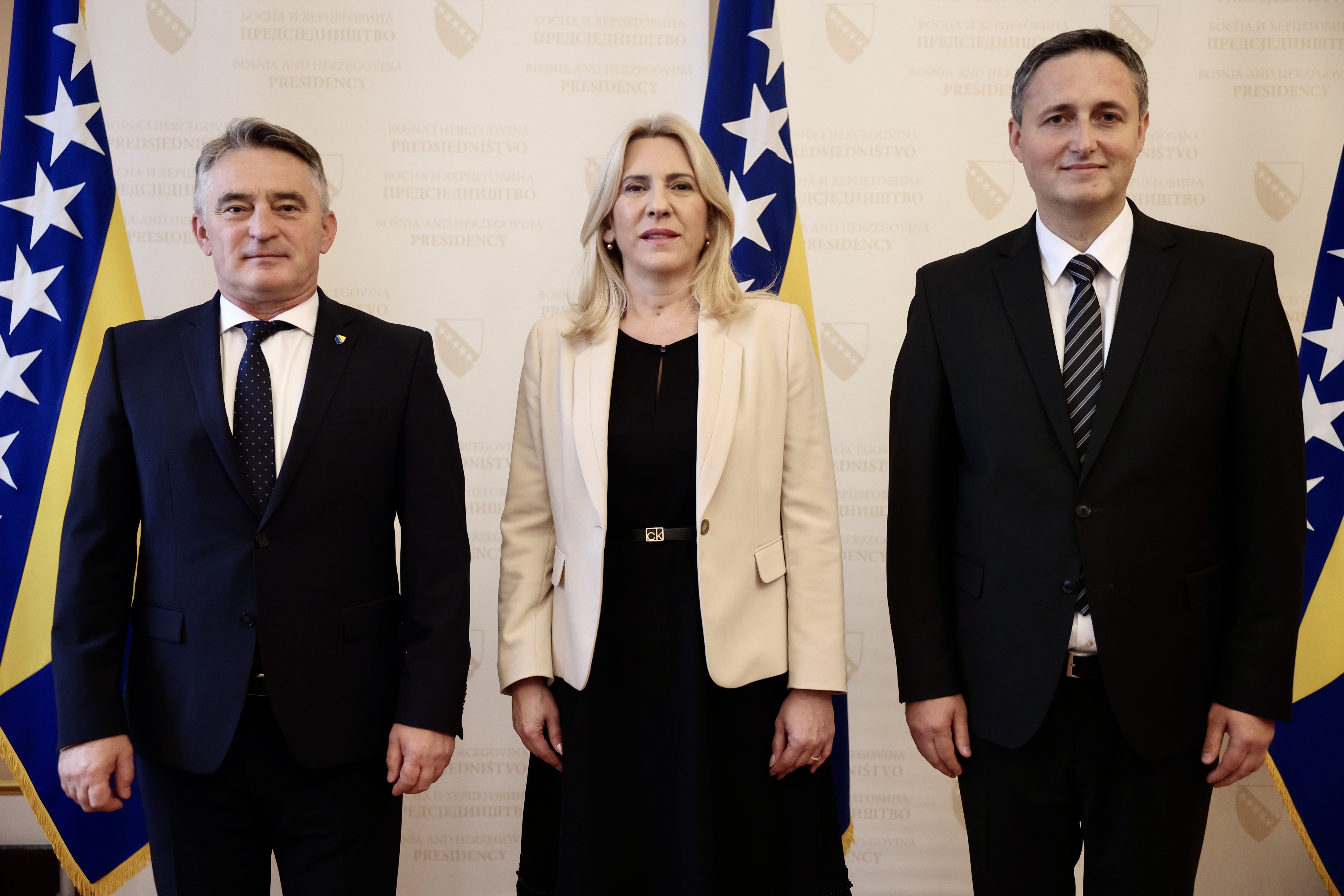 komšić cvijanović bećirović Predsjedništvo BiH