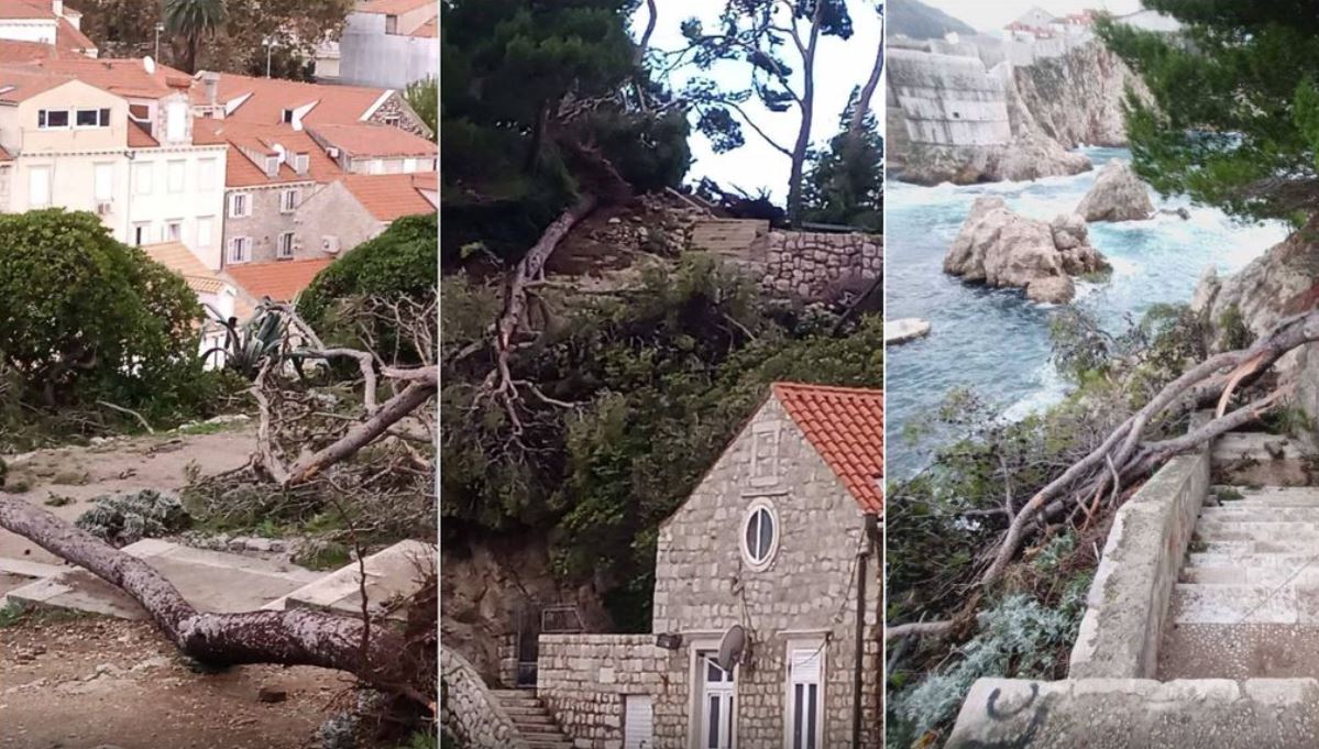 nevrijeme u dubrovniku