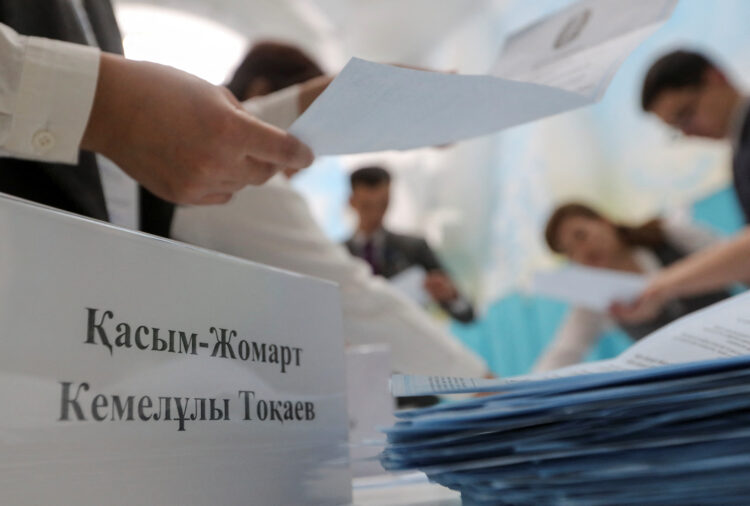 Kazakhstan holds snap presidential election