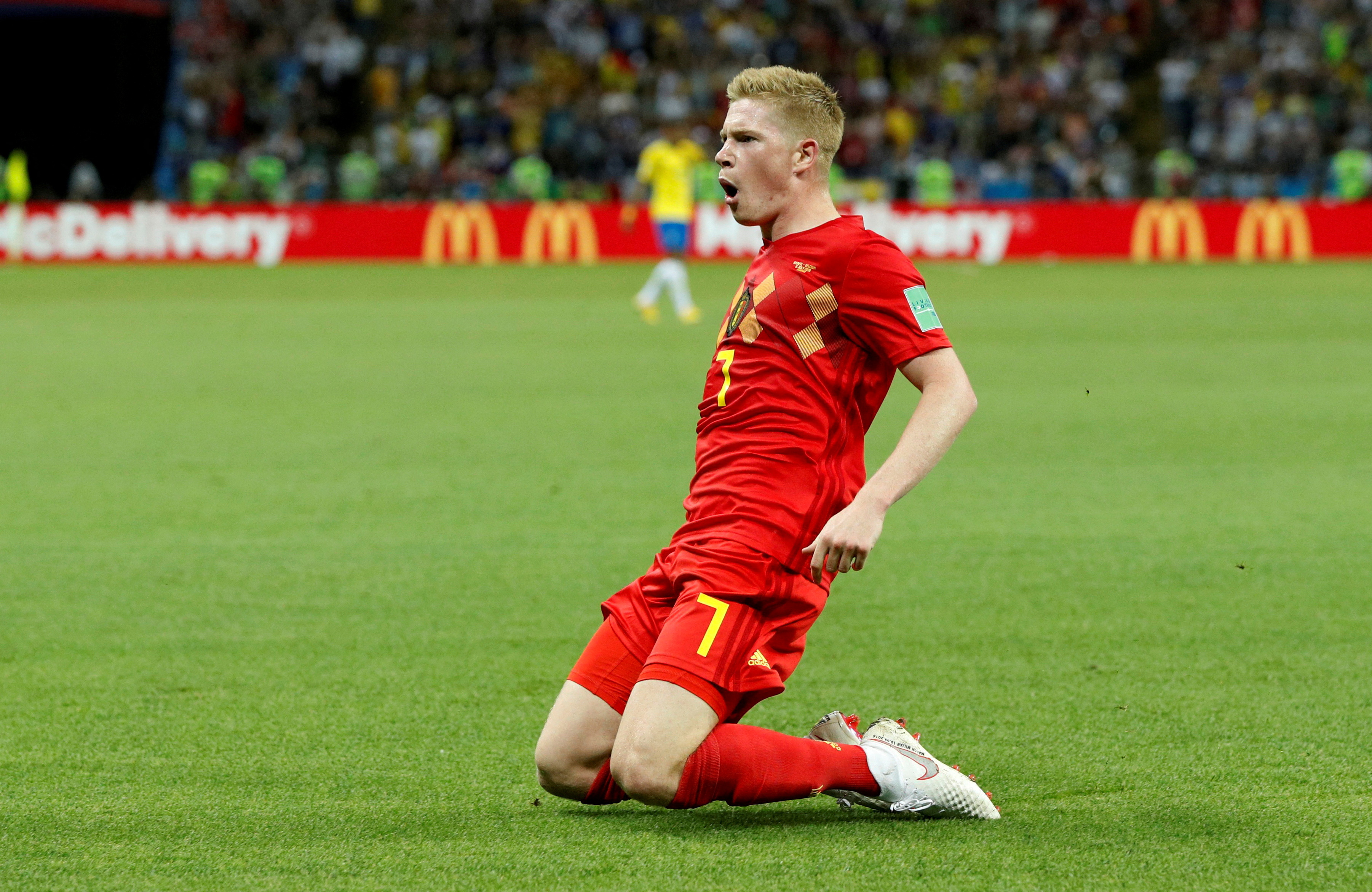 FILE PHOTO: World Cup - Quarter Final - Brazil vs Belgium