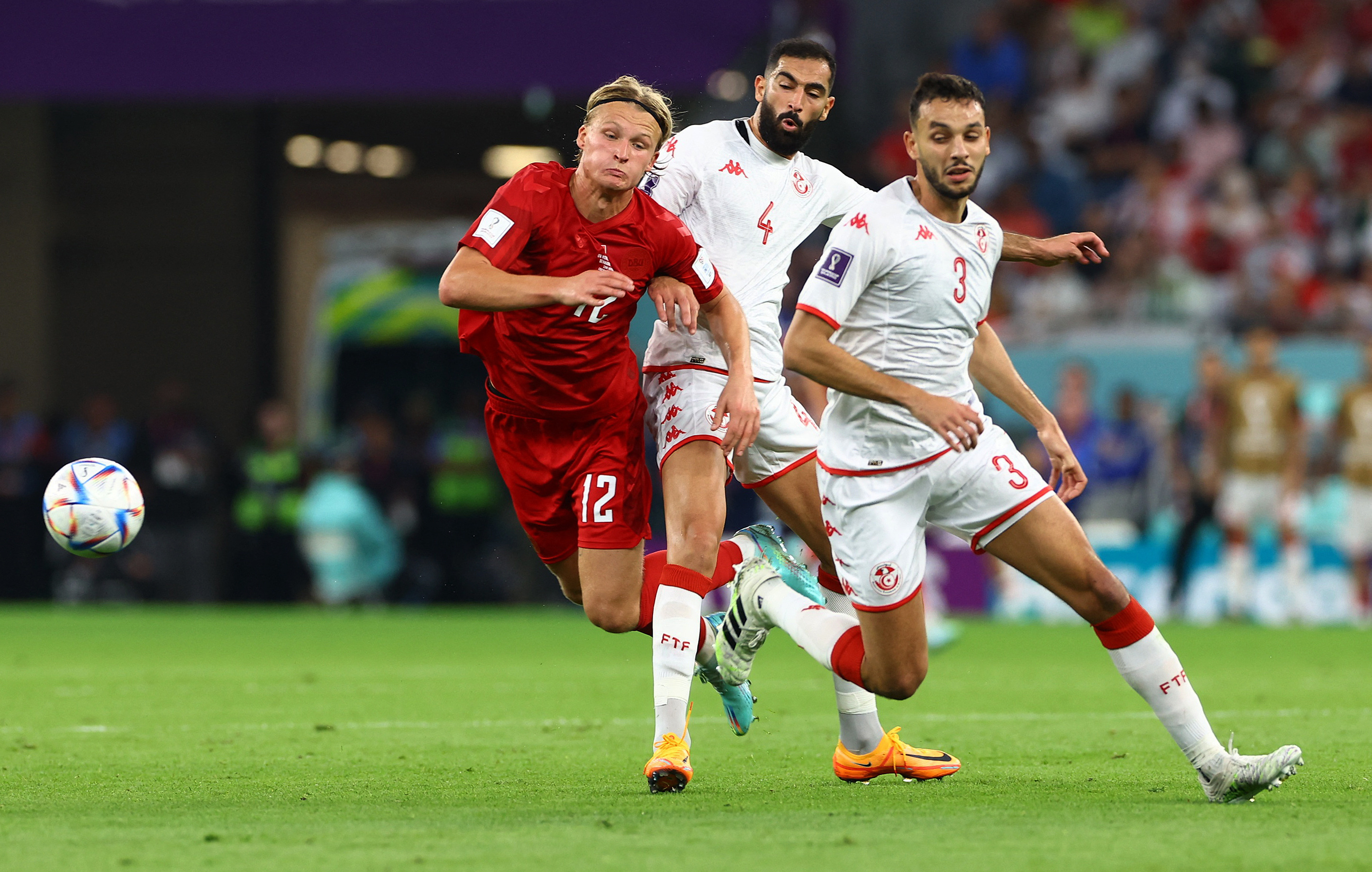 FIFA World Cup Qatar 2022 - Group D - Denmark v Tunisia