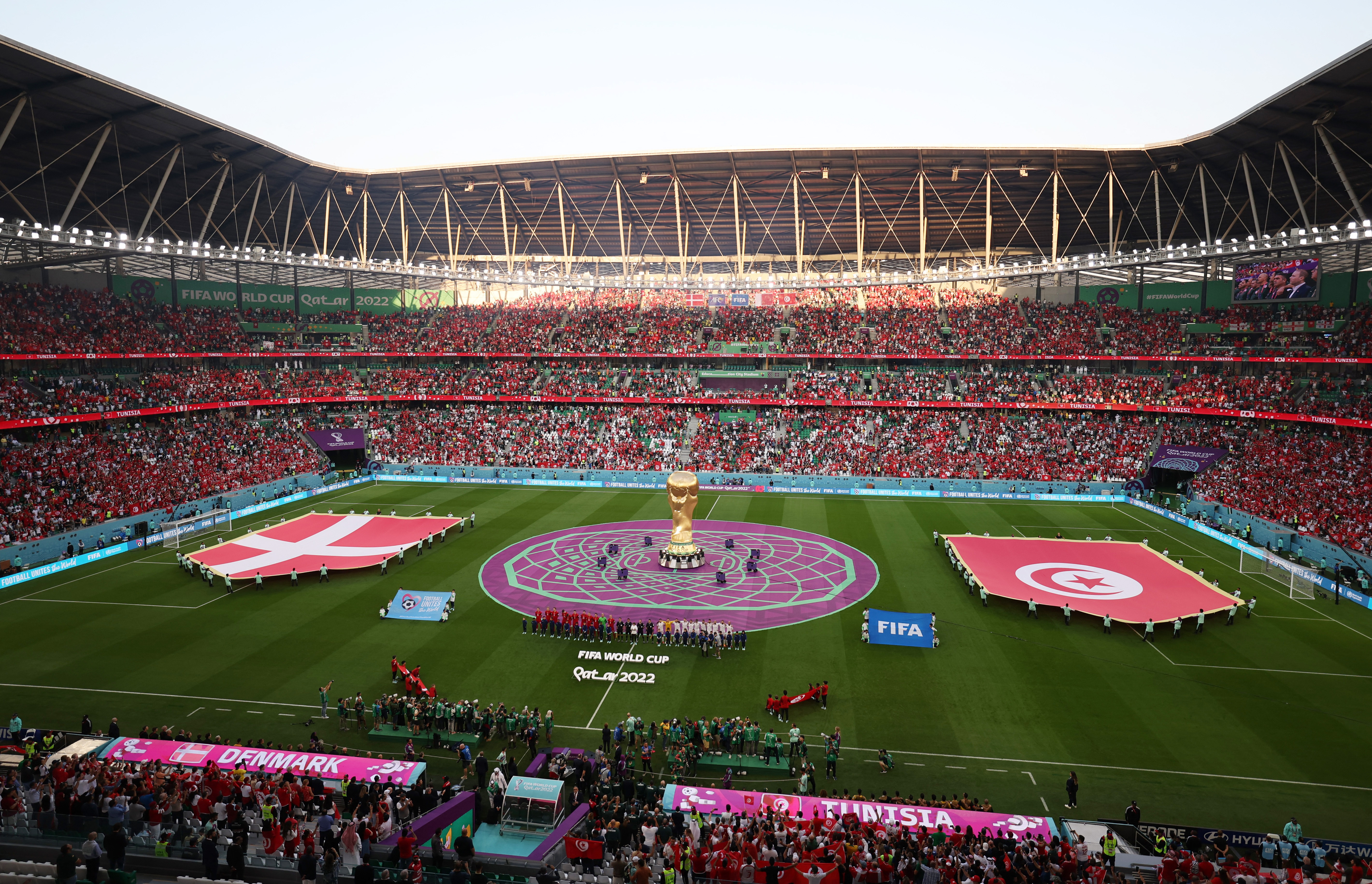 FIFA World Cup Qatar 2022 - Group D - Denmark v Tunisia