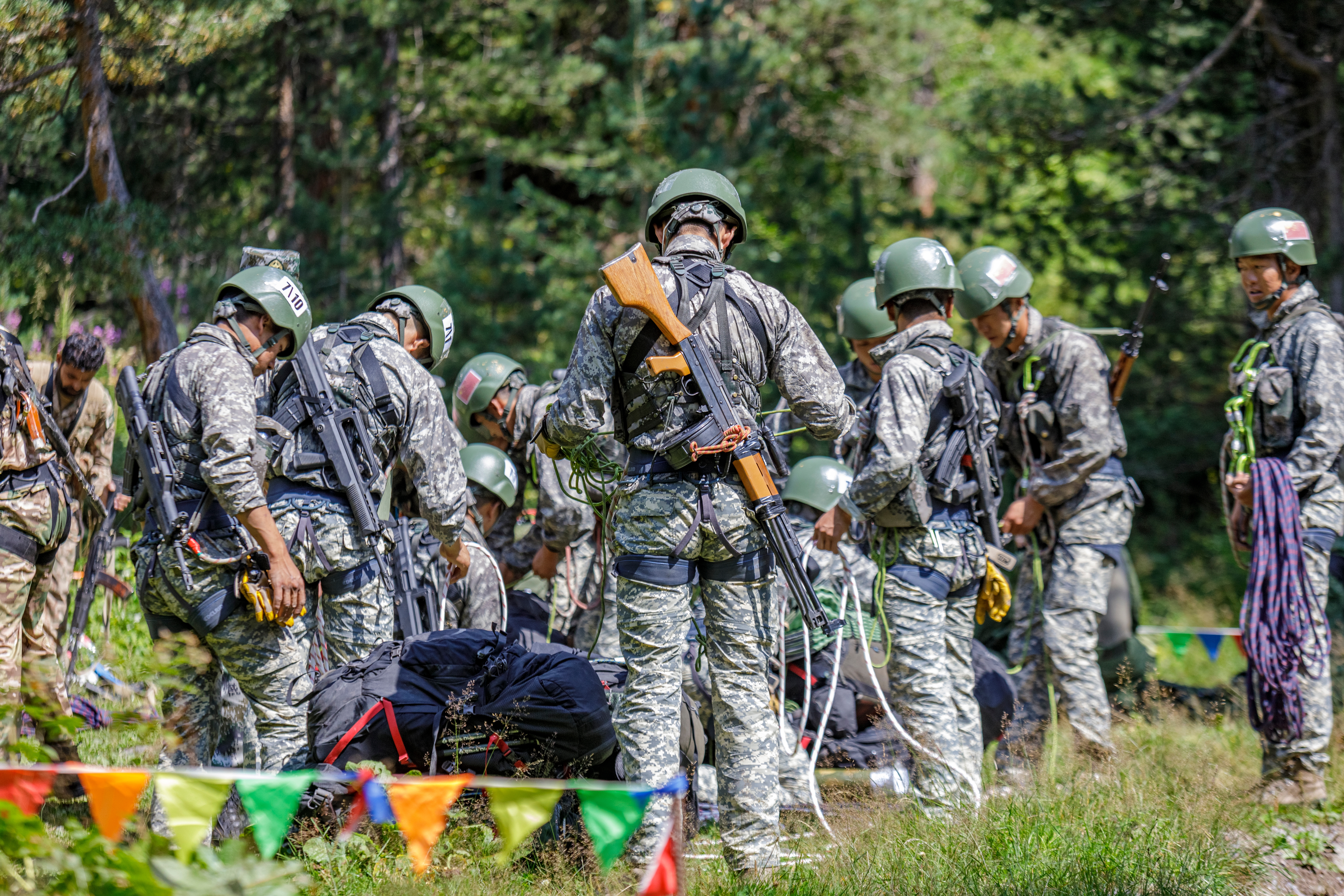 Terskol,,Kabardino-balkarian,Republic,Russia,03.09.2021,China,Army,Team,At,The