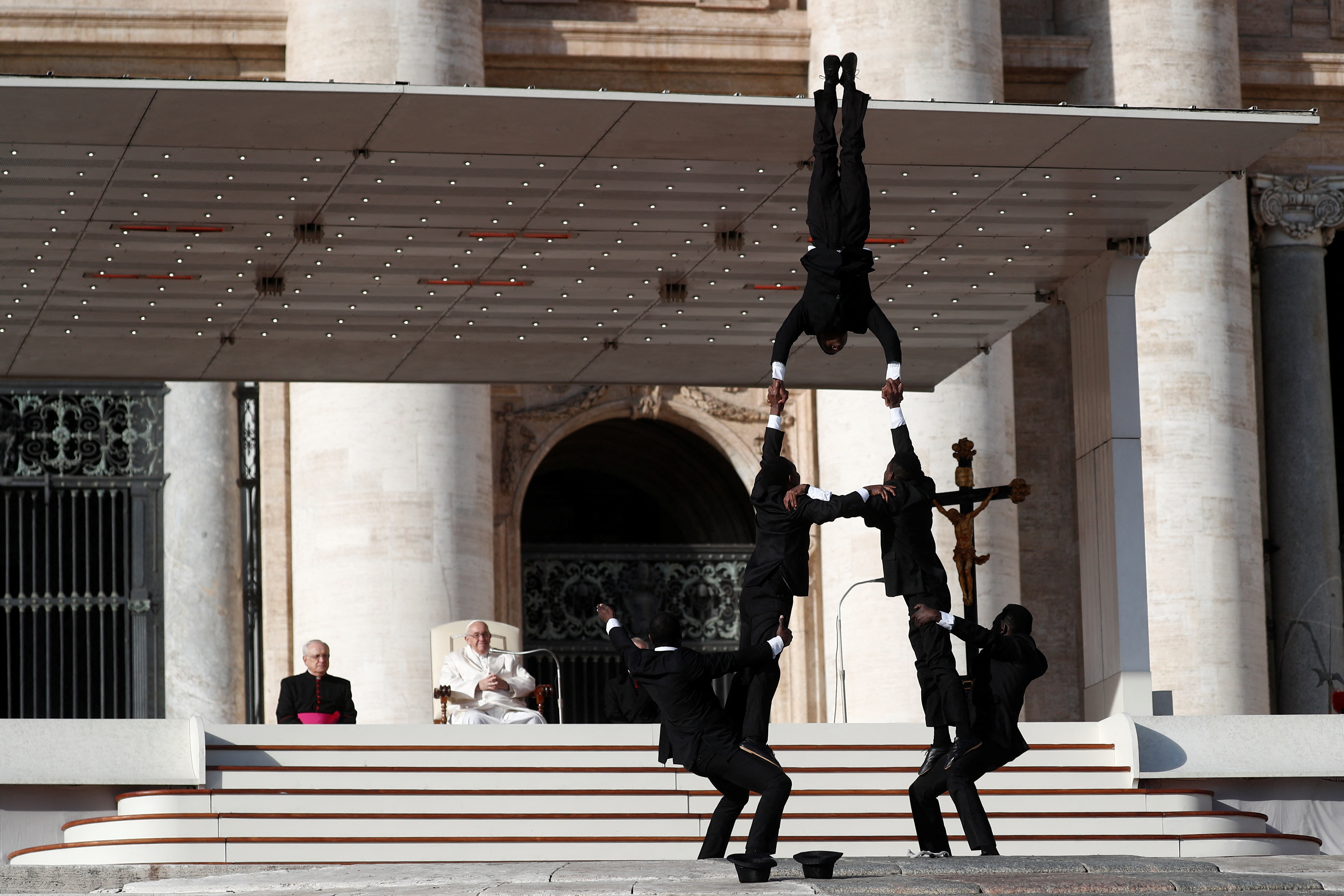 Pope Francis holds the weekly general audience at the Vatican