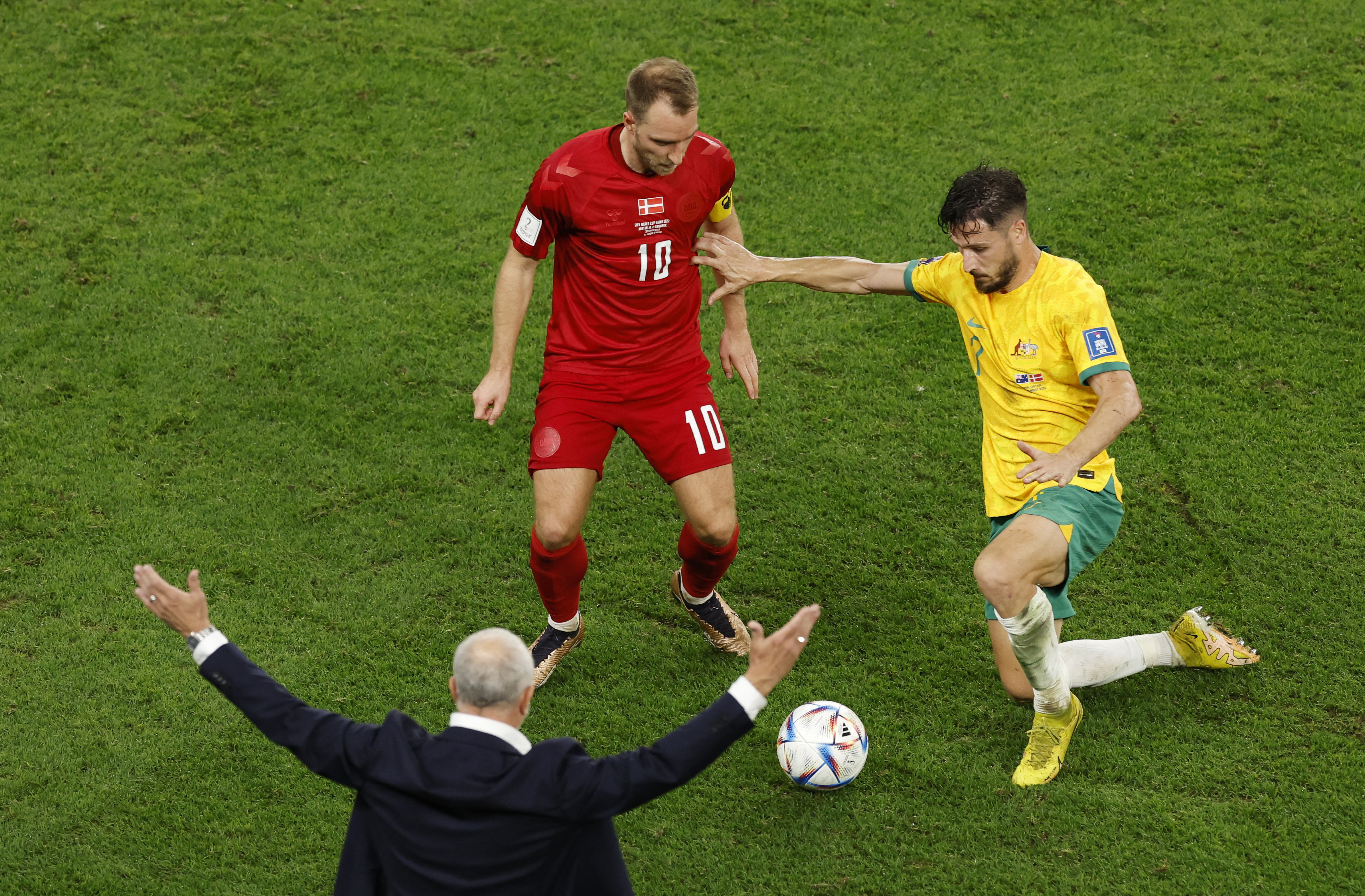 FIFA World Cup Qatar 2022 - Group D - Australia v Denmark