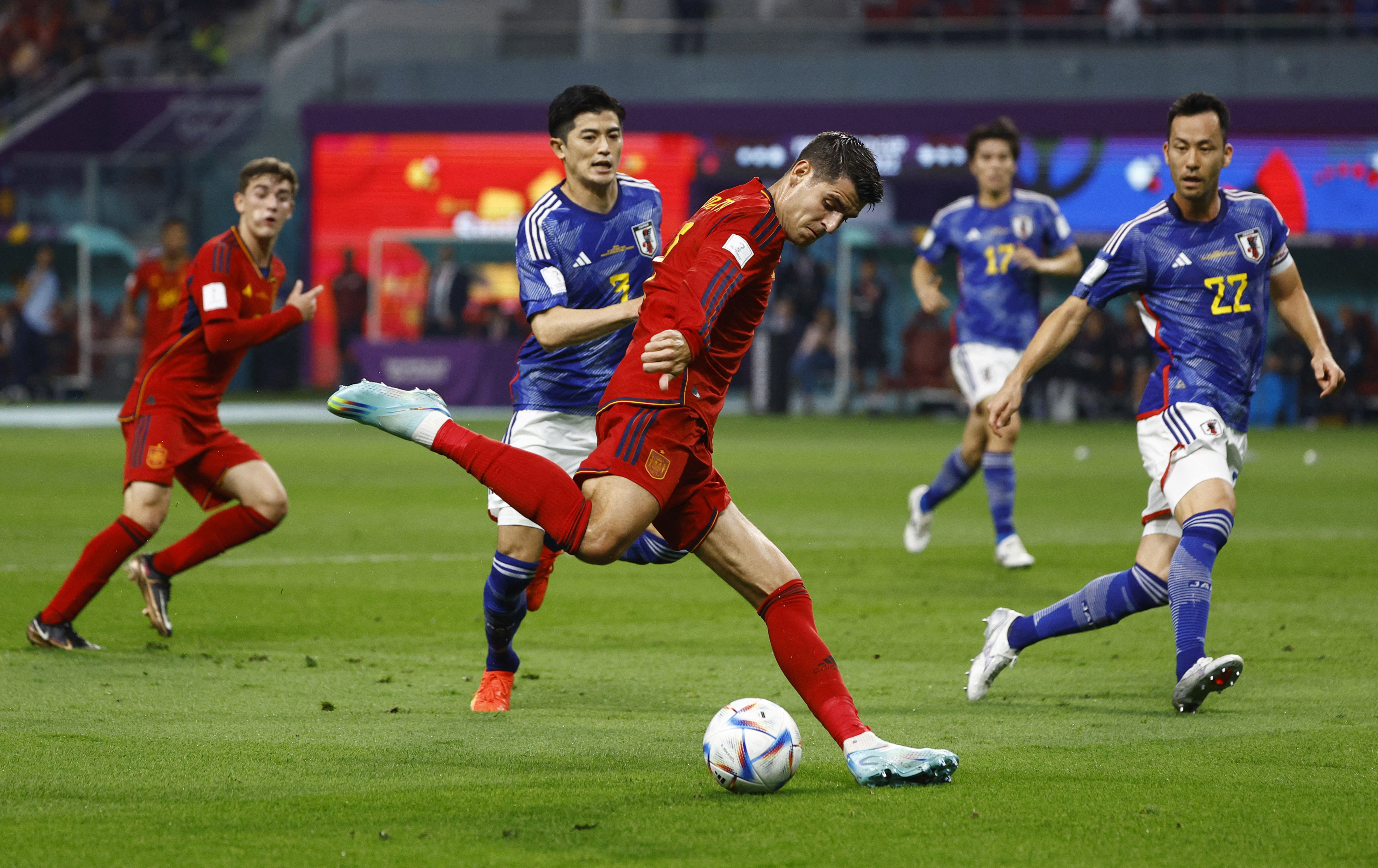 FIFA World Cup Qatar 2022 - Group E - Japan v Spain