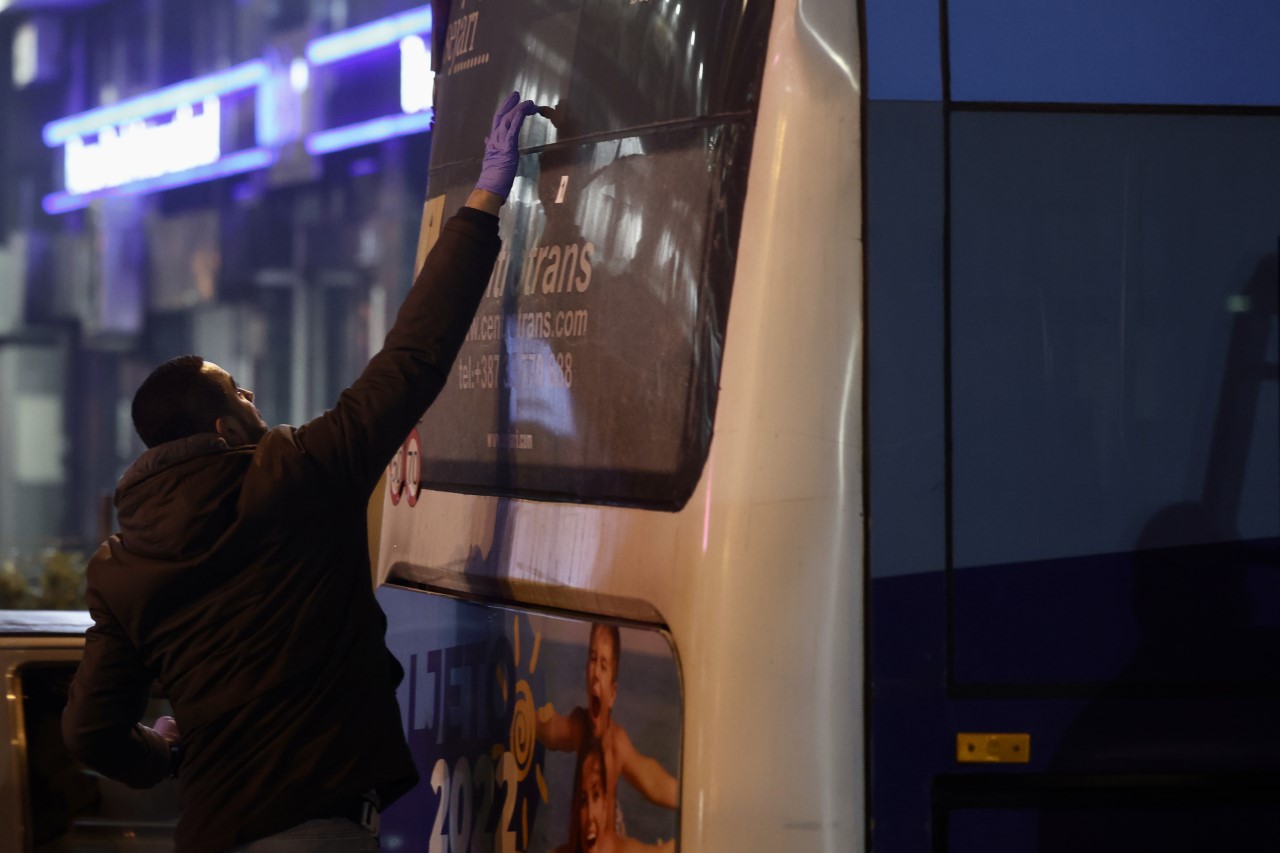 PUCNJAVA MUP KS NOĆ centrotrans autobus