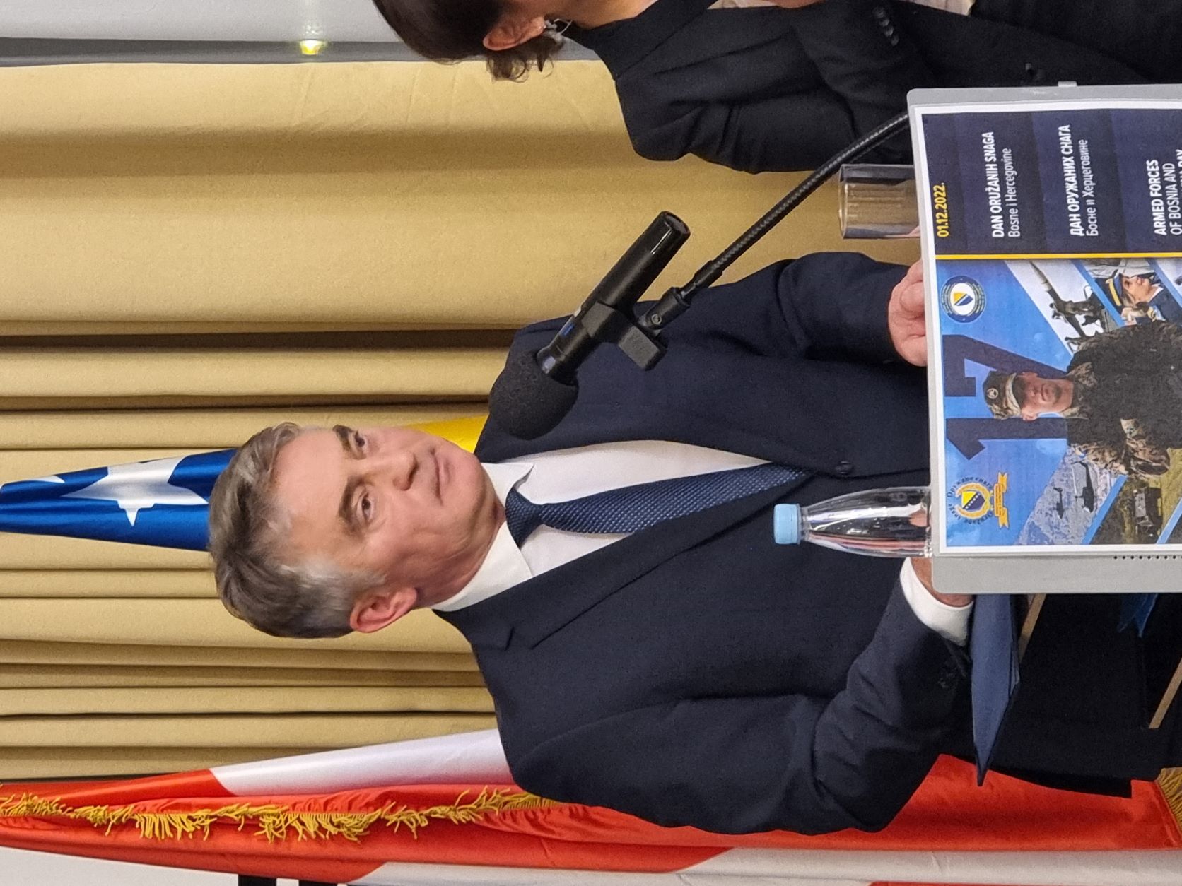 Člana PBiH Željko Komšić na svečanom prijemu u Beču u povodu Dana OSBiH 1