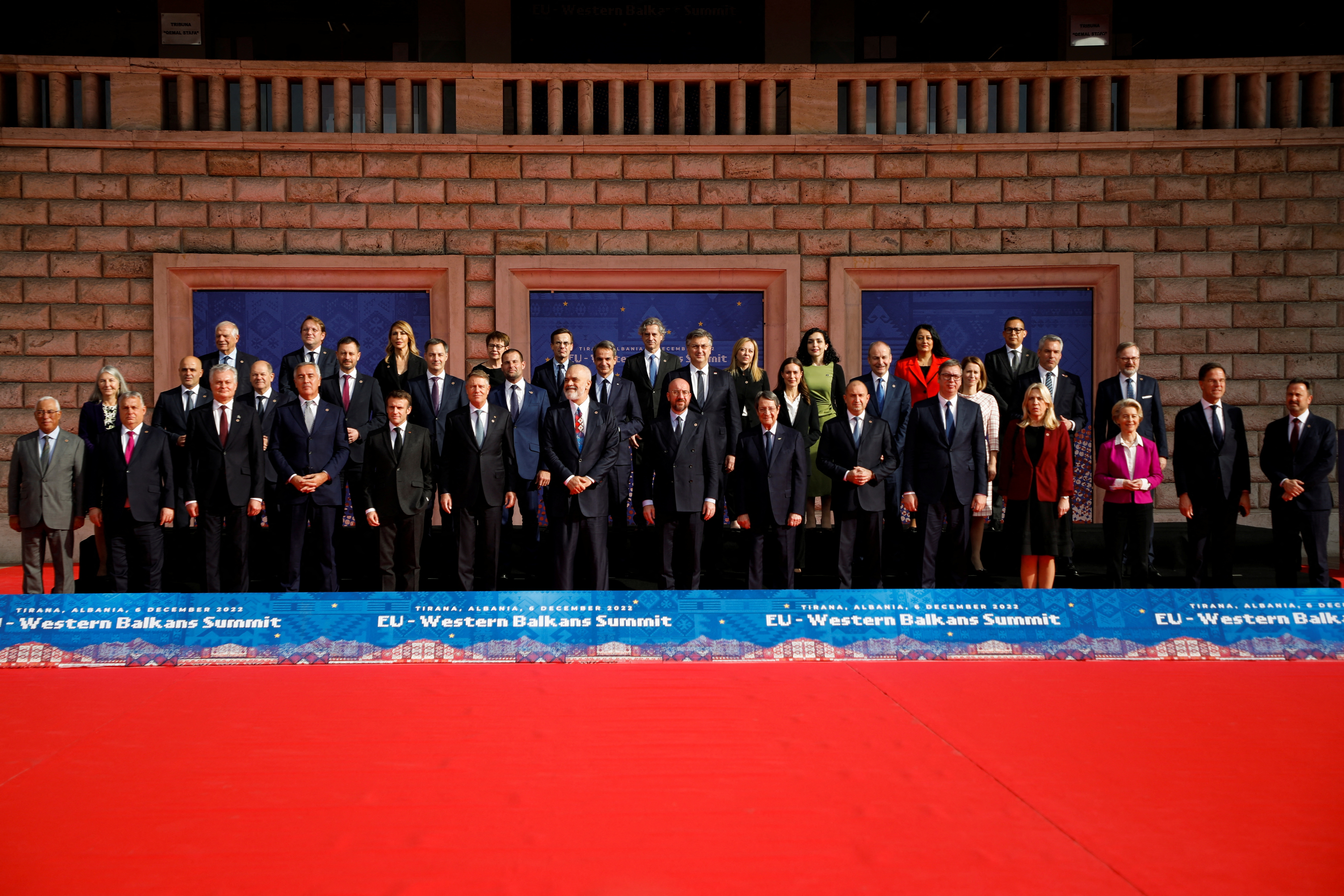EU-Western Balkans summit in Tirana