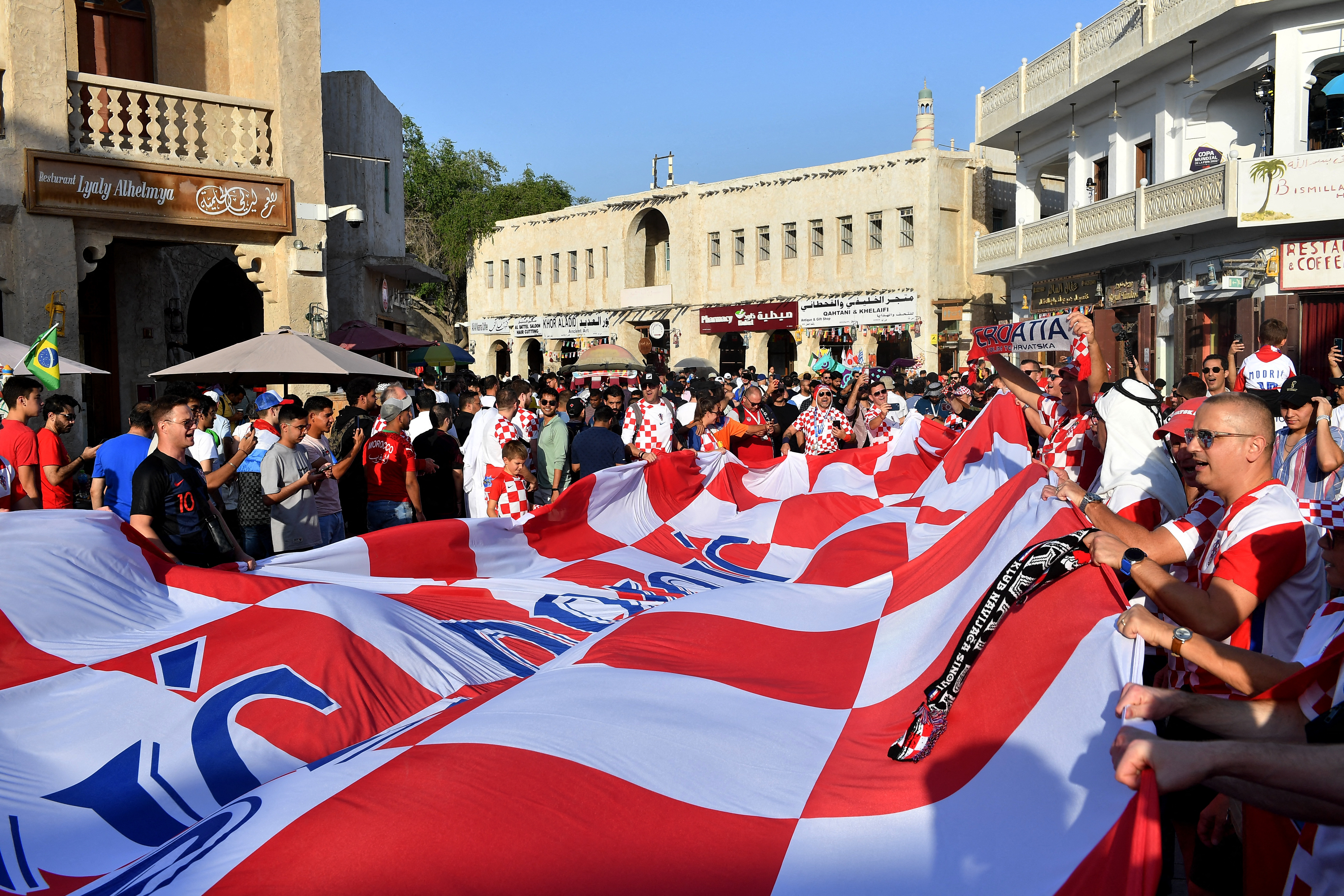 FIFA World Cup Qatar 2022 - Fans in Souq Waqif