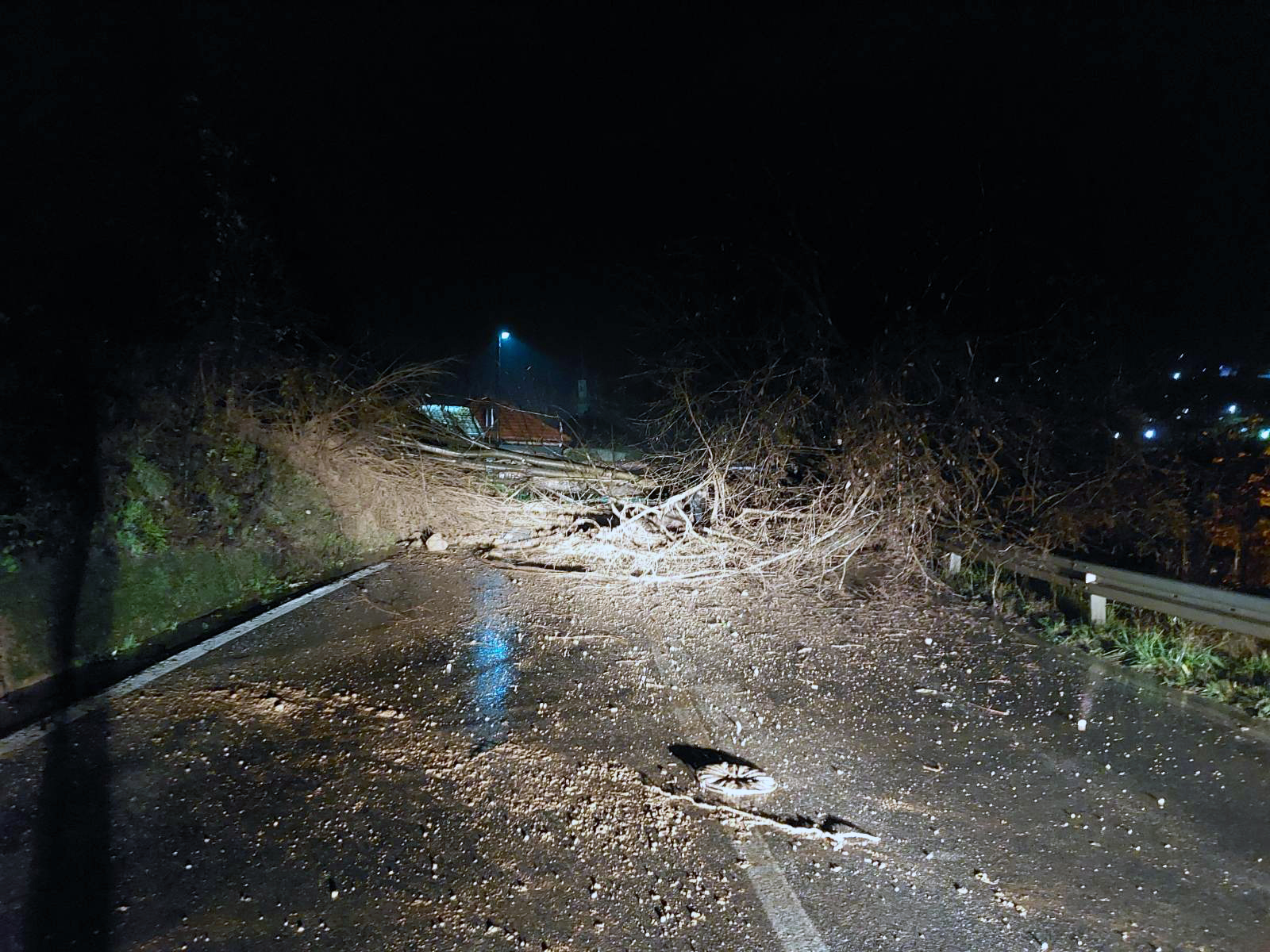 Нови Град - одрон на излазу из Новог
