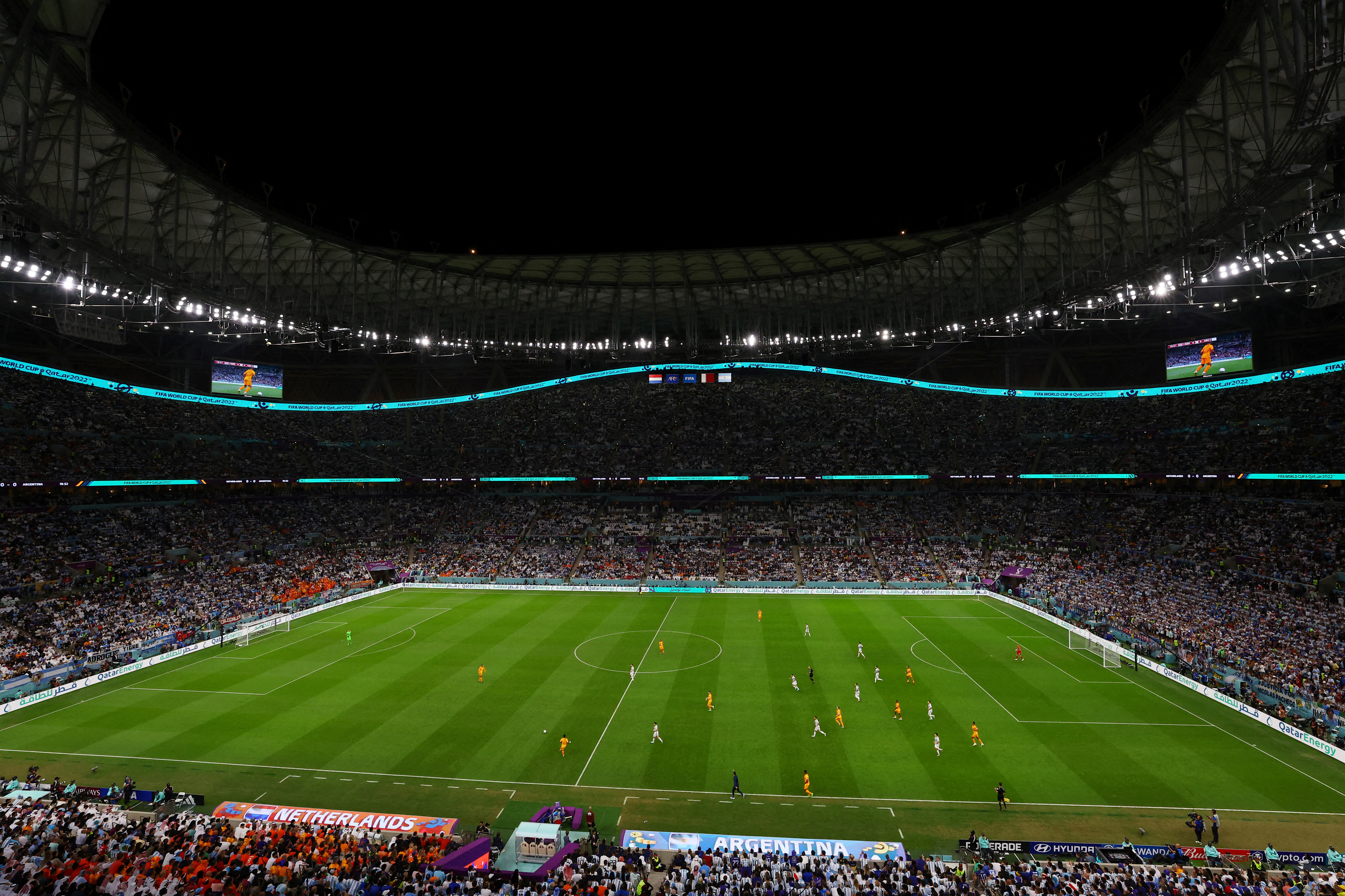 FILE PHOTO: FIFA World Cup Qatar 2022 - Quarter Final - Netherlands v Argentina