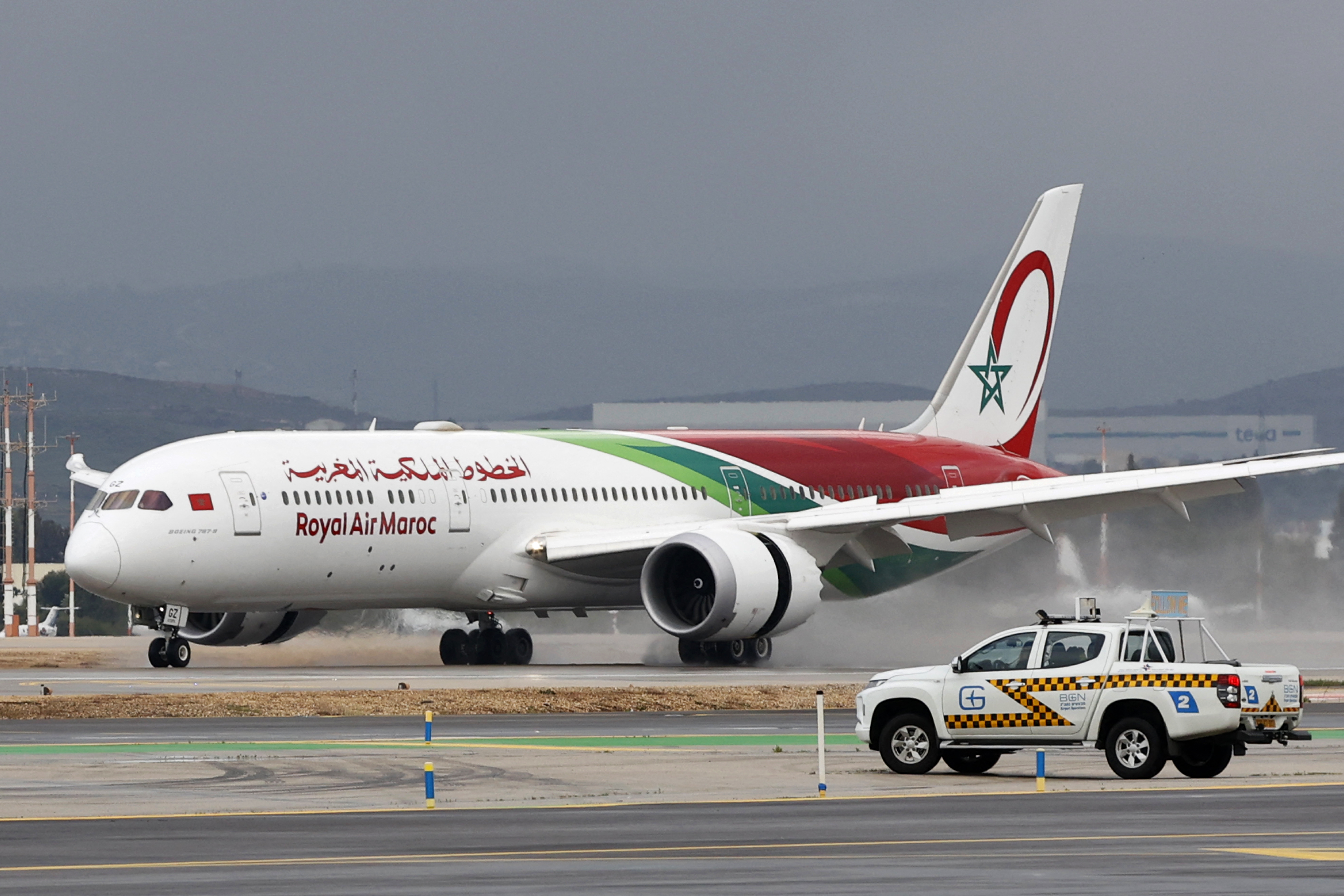 ISRAEL-MOROCCO-TRANSPORT-AVIATION