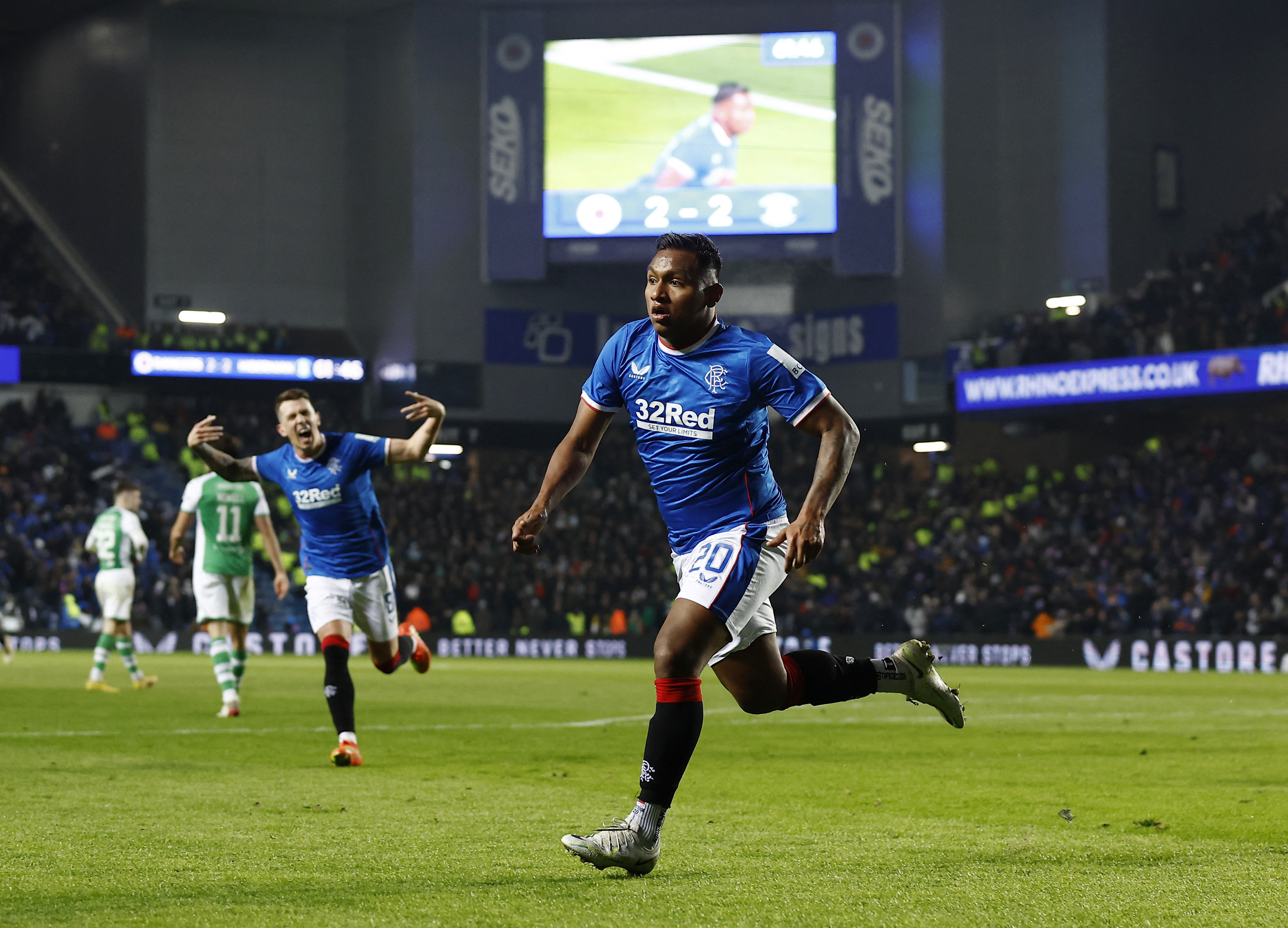 Scottish Premiership - Rangers v Hibernian