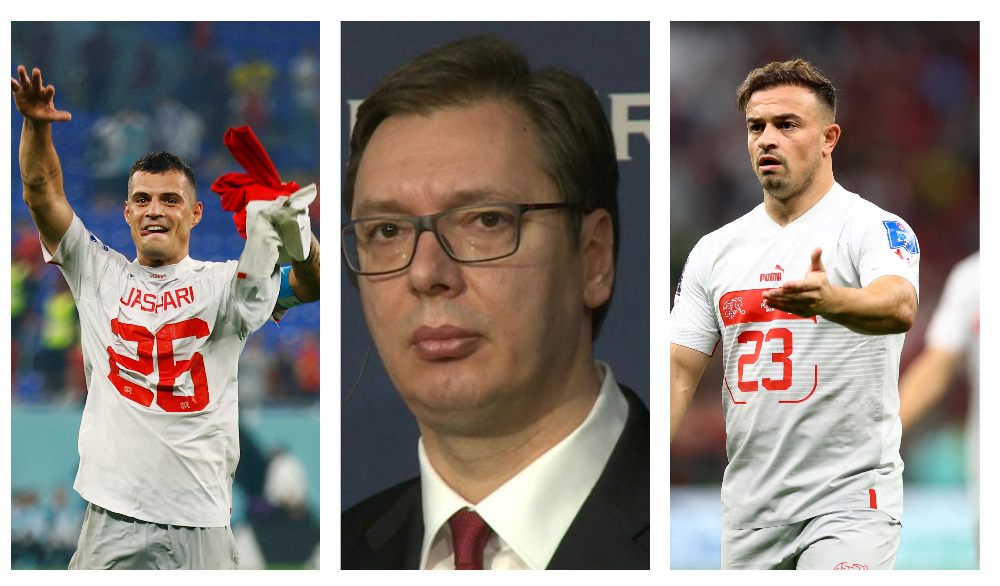 vucic, shaqiri i xhaka