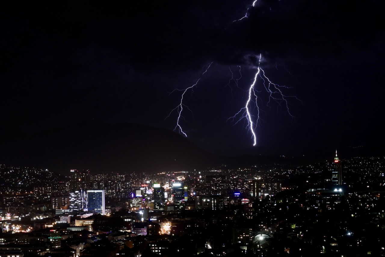 munja, grmljavina, vrijeme