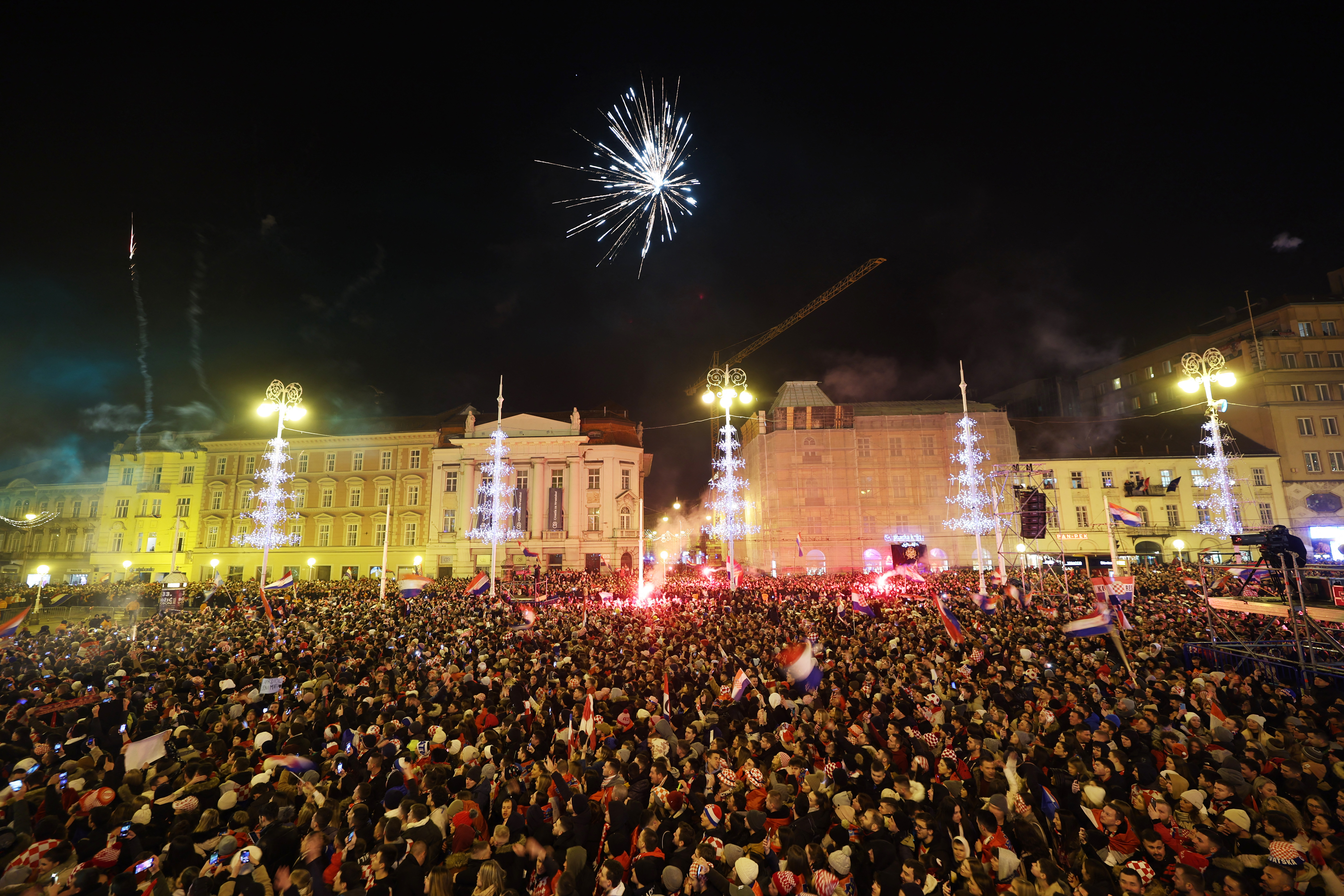 FIFA World Cup Qatar 2022 - Croatia team return to Zagreb