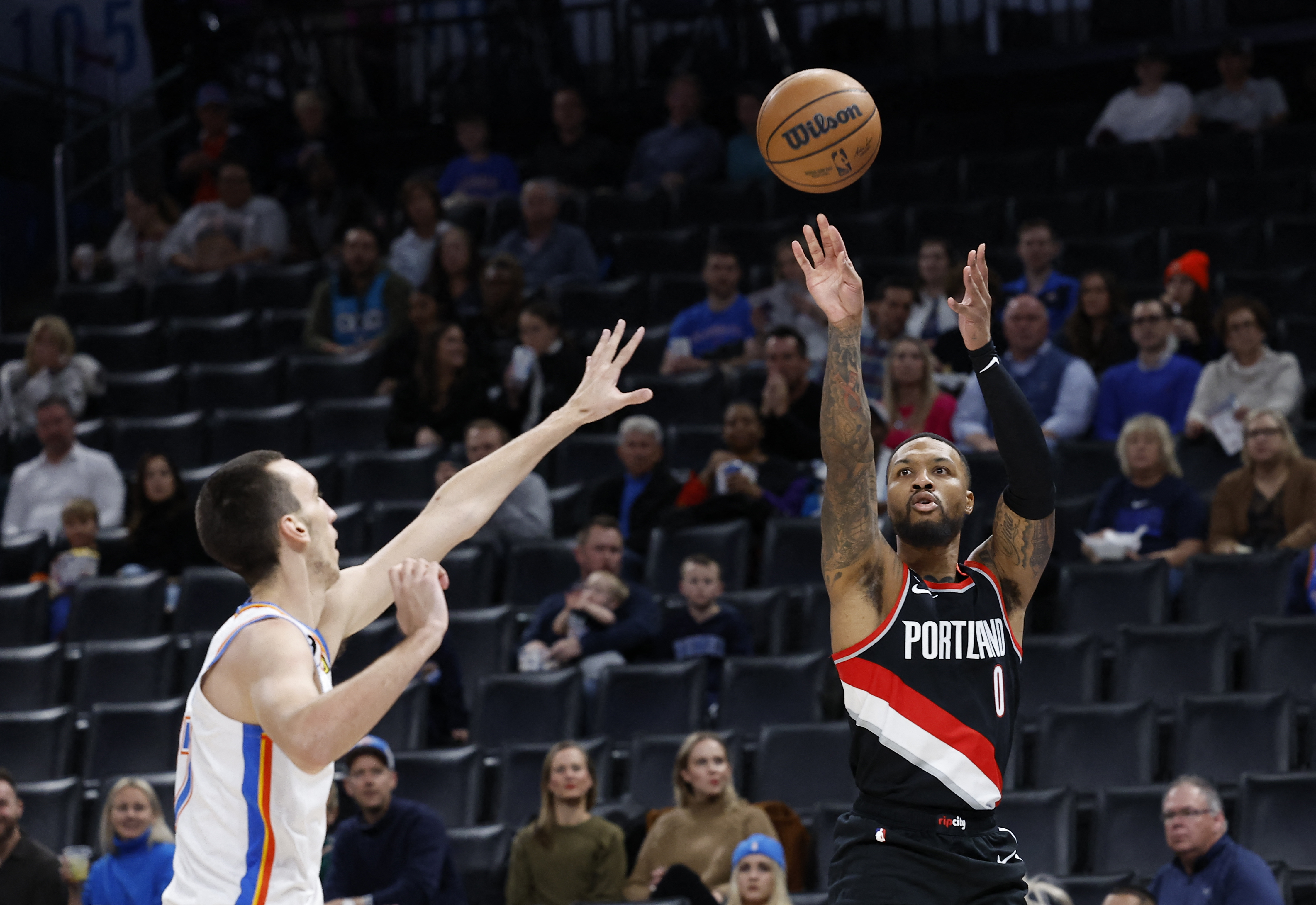 NBA: Portland Trail Blazers at Oklahoma City Thunder