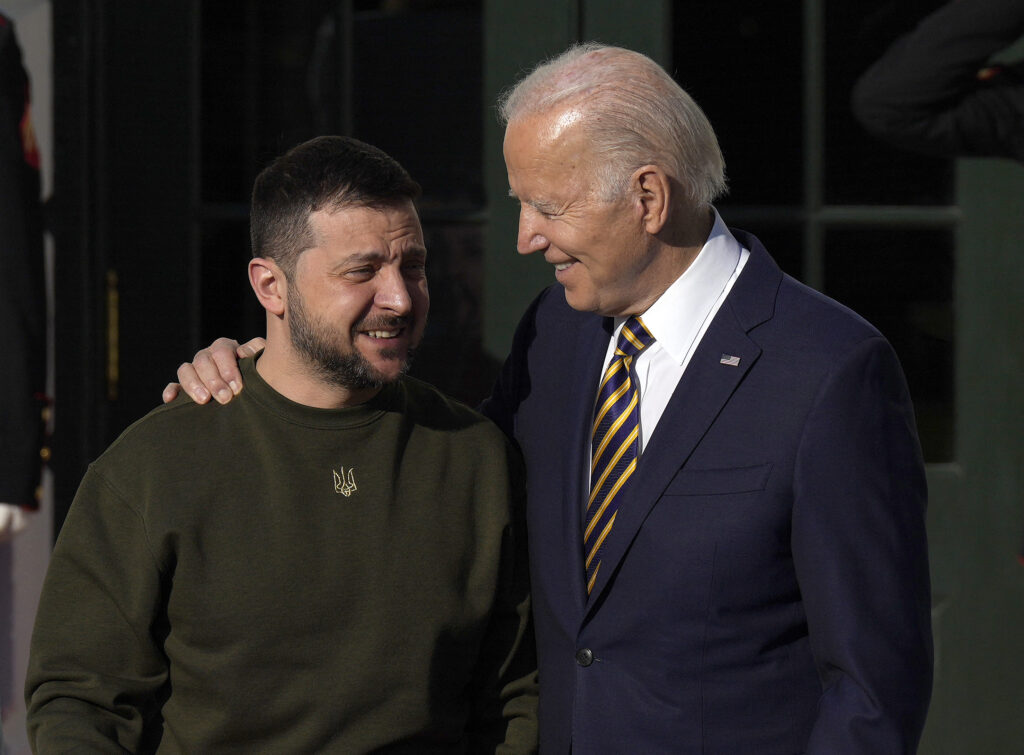 President Biden Welcomes President Of Ukraine Volodymyr Zelensky To The White House