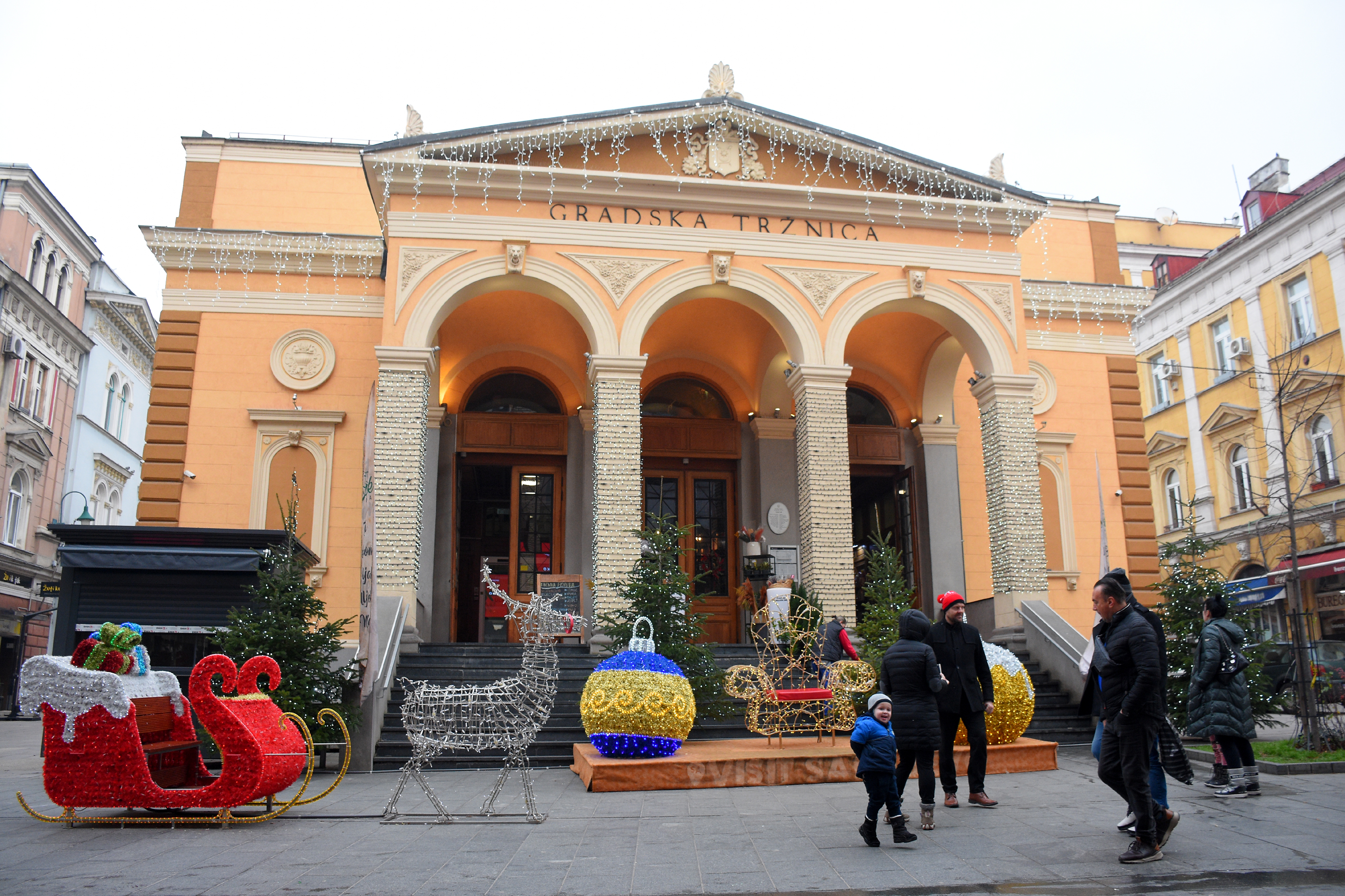 nova godina, sarajevo, ukrasi