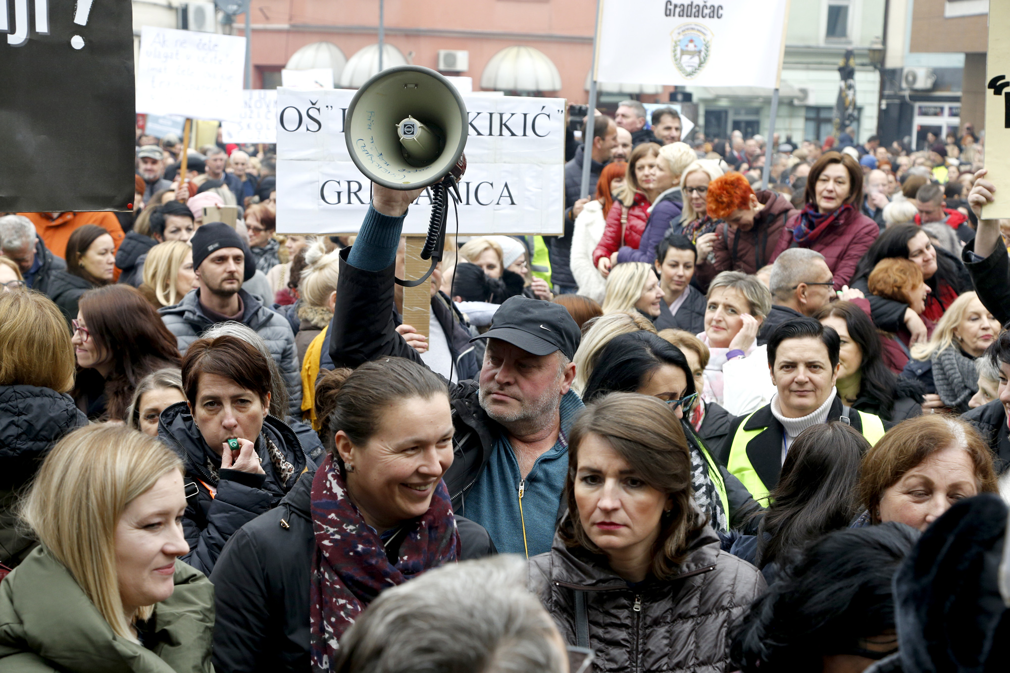 BiH: Proteste održali radnici koji plate dobijaju iz budžeta Tuzlanskog kantona