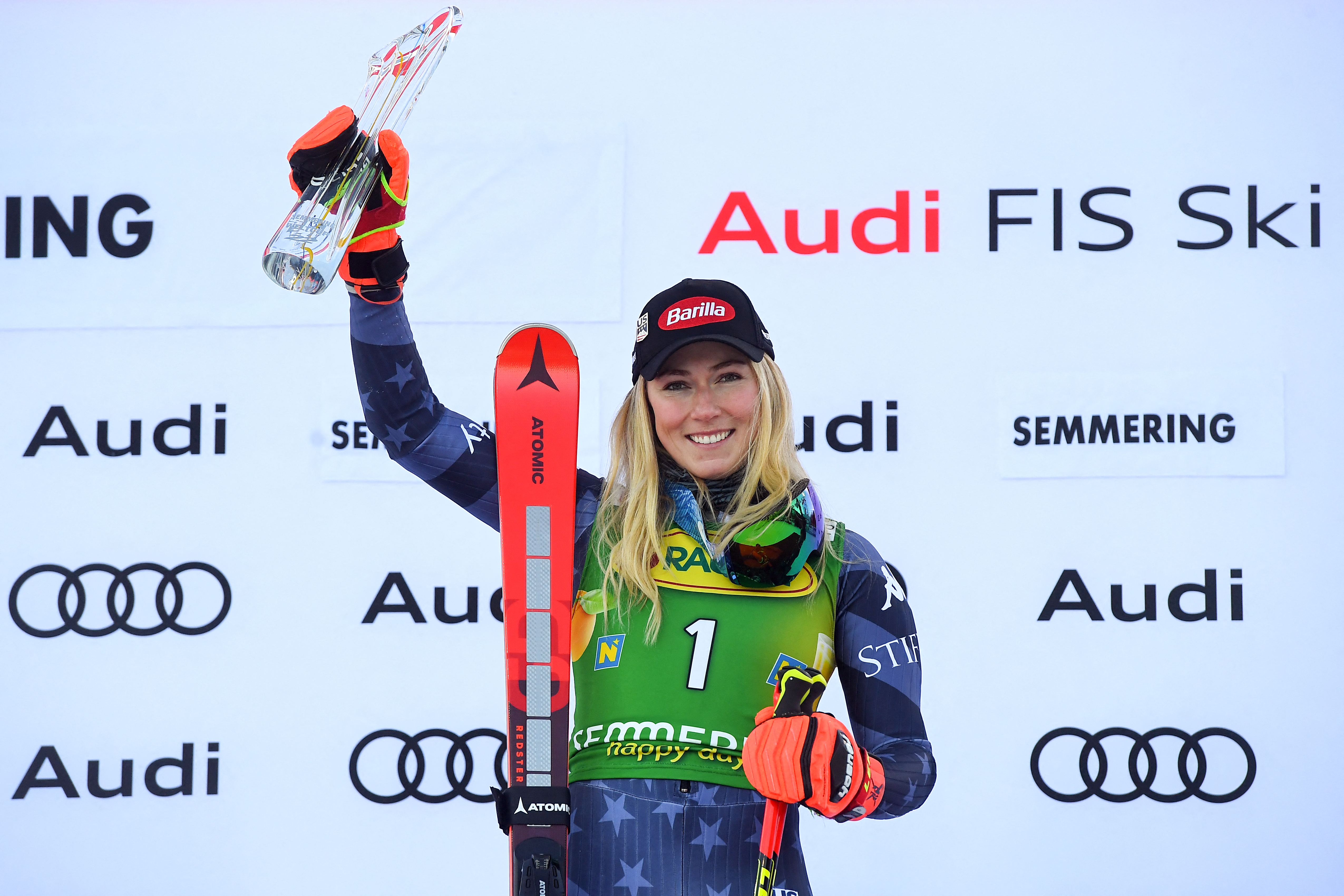 ALPINE-SKIING-WORLD-AUT-WOMEN-GIANT SLALOM-2ND RUN