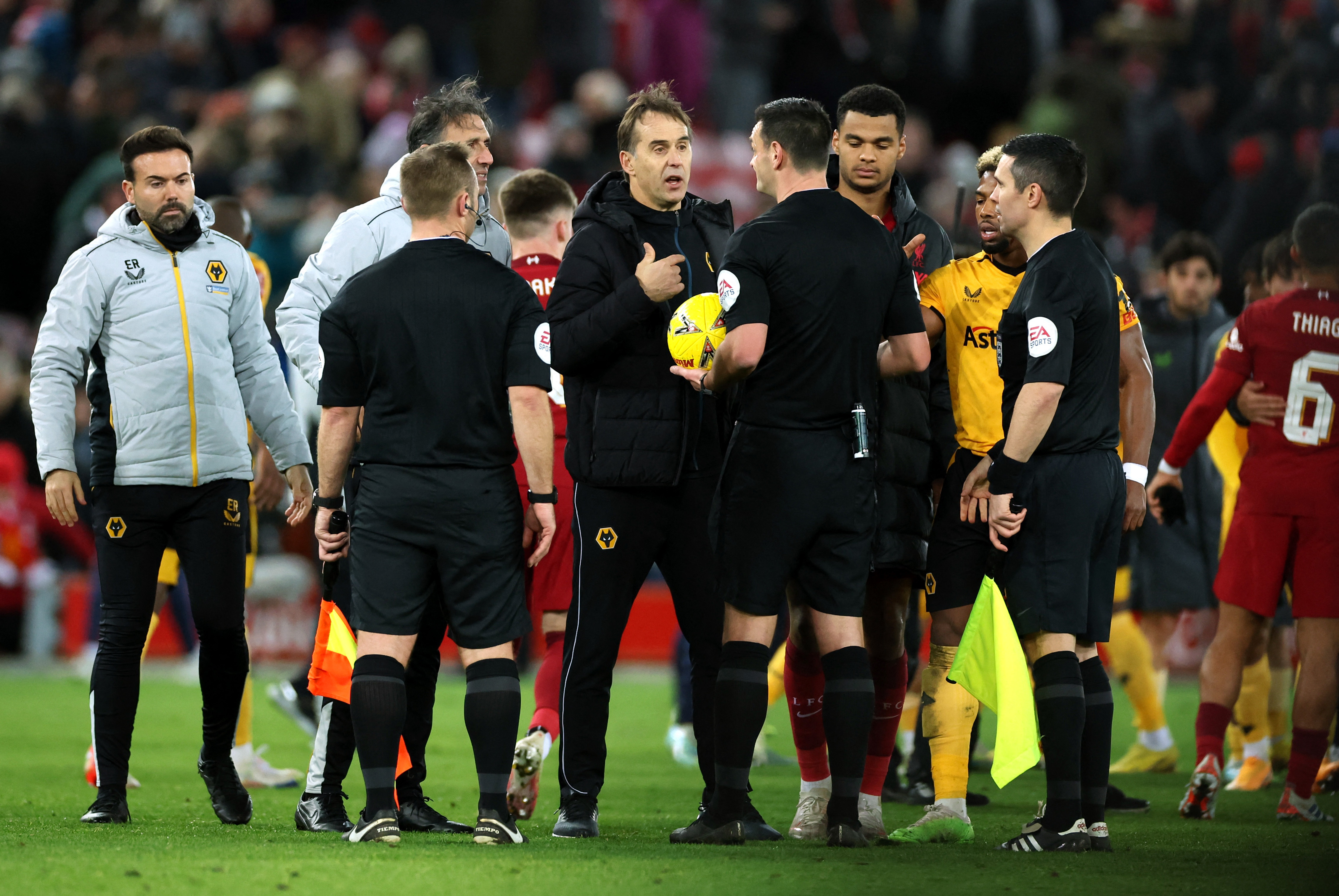 FA Cup Third Round - Liverpool v Wolverhampton Wanderers
