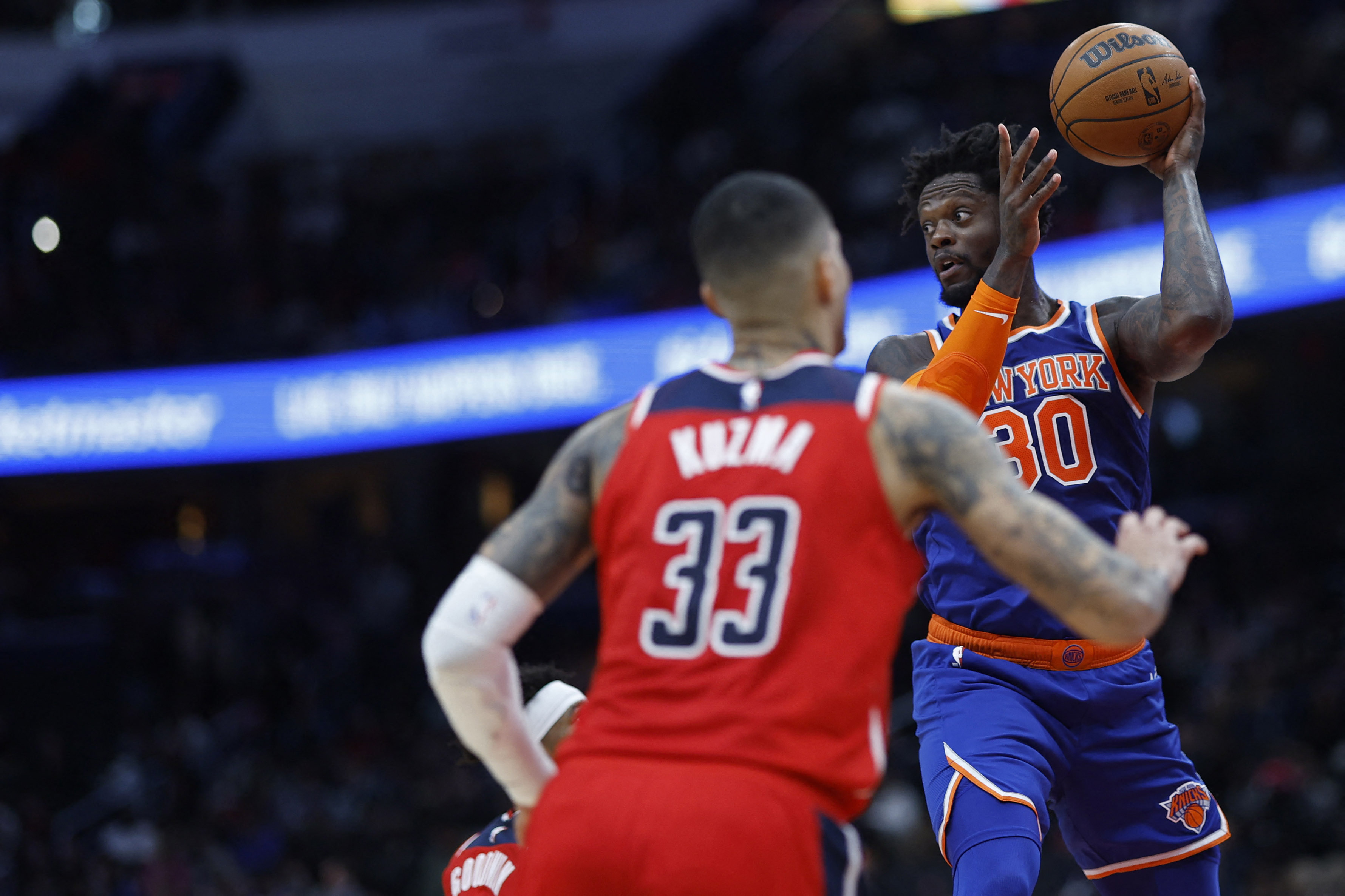 NBA: New York Knicks at Washington Wizards