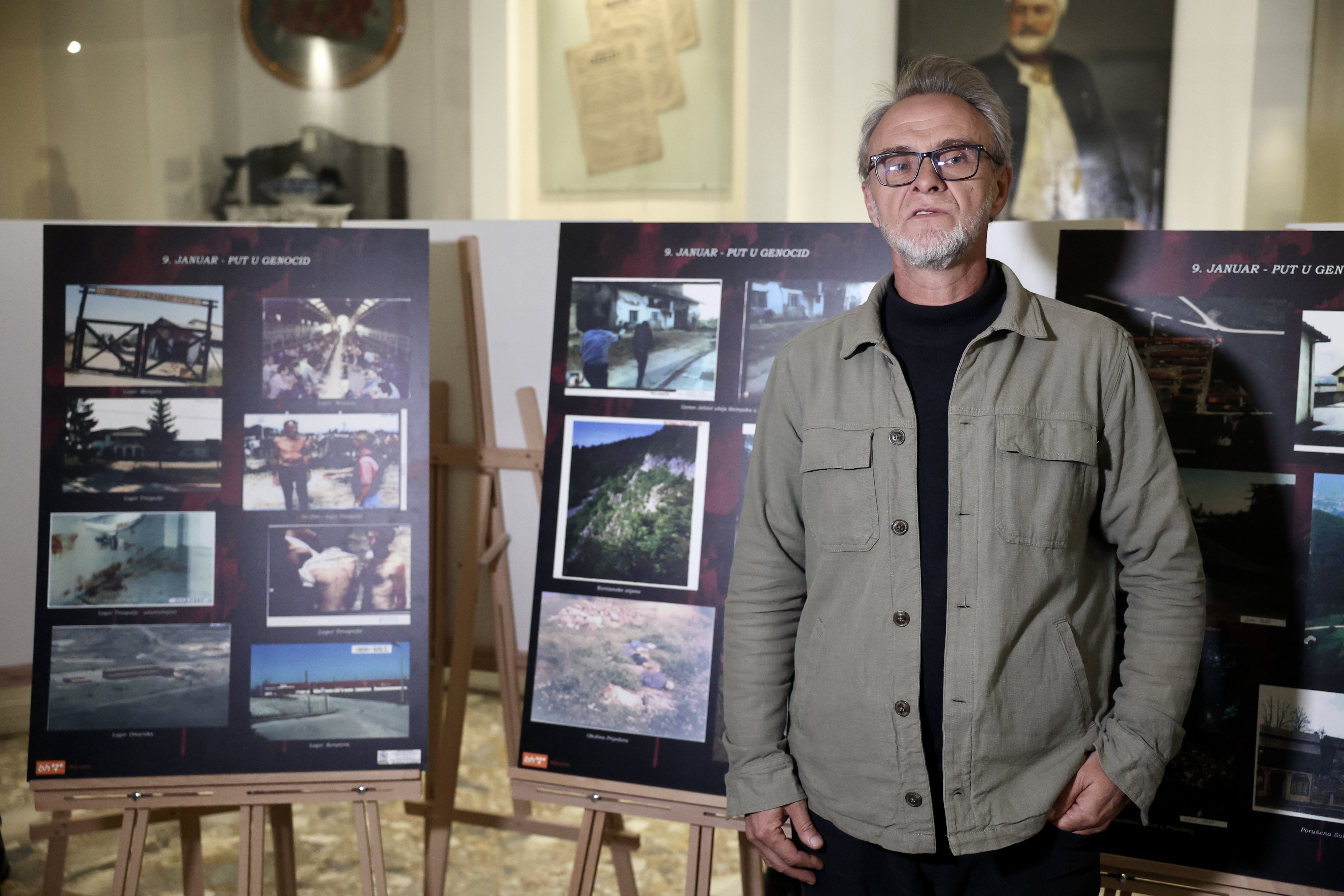 Izložba 9. januar - put u genocid"